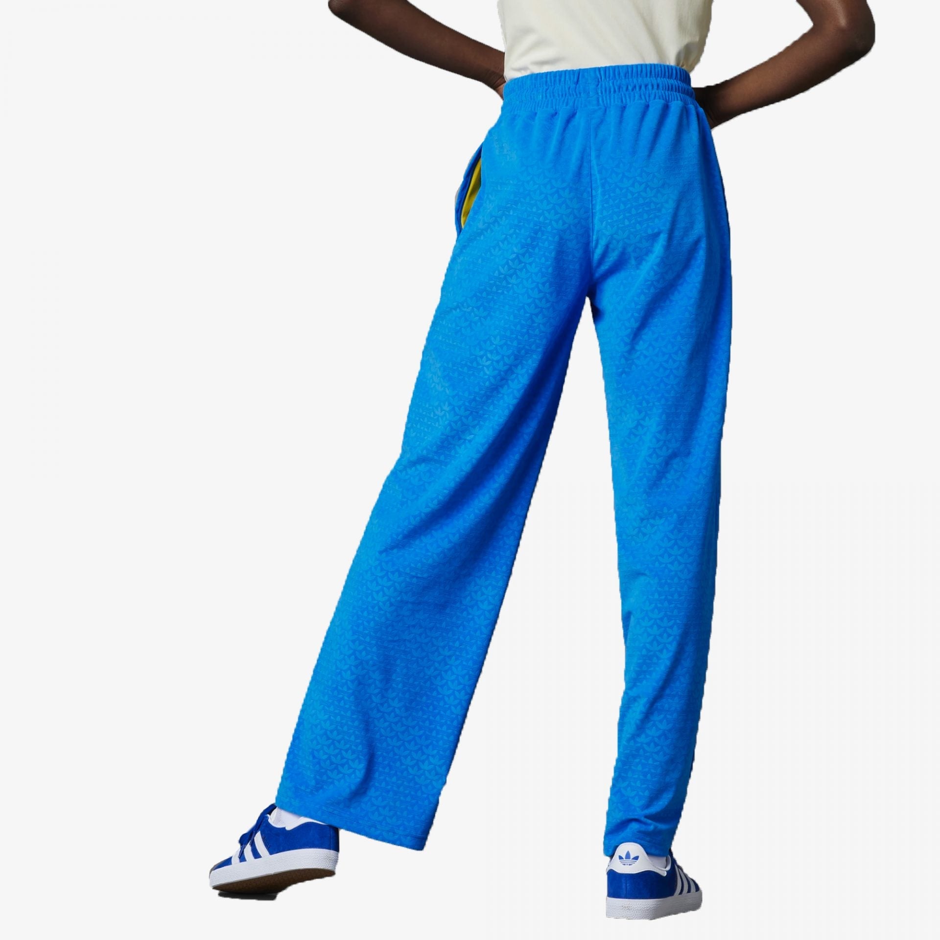 Adidas Originals | ADICOLOR HERITAGE NOW VELOUR PANTS { BLUE BIRD