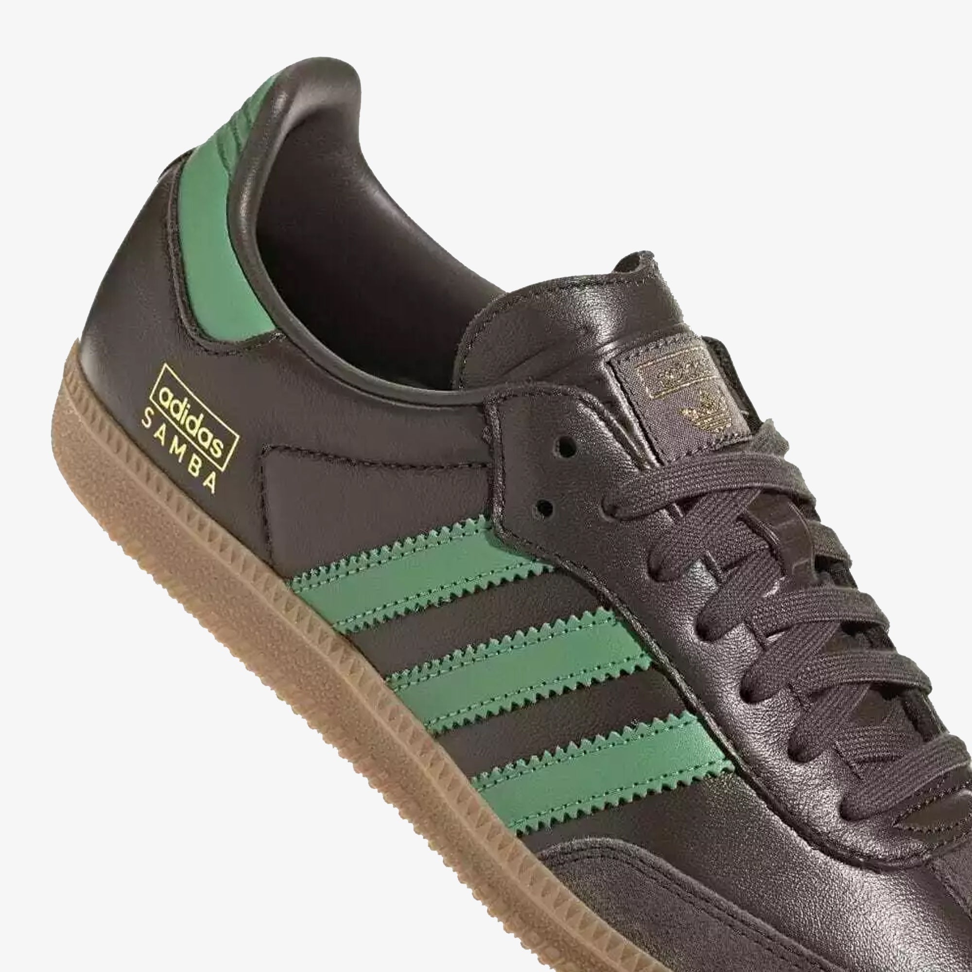 Adidas Originals | Samba Og { Shadow Olive/preloved Green/gum - view 5