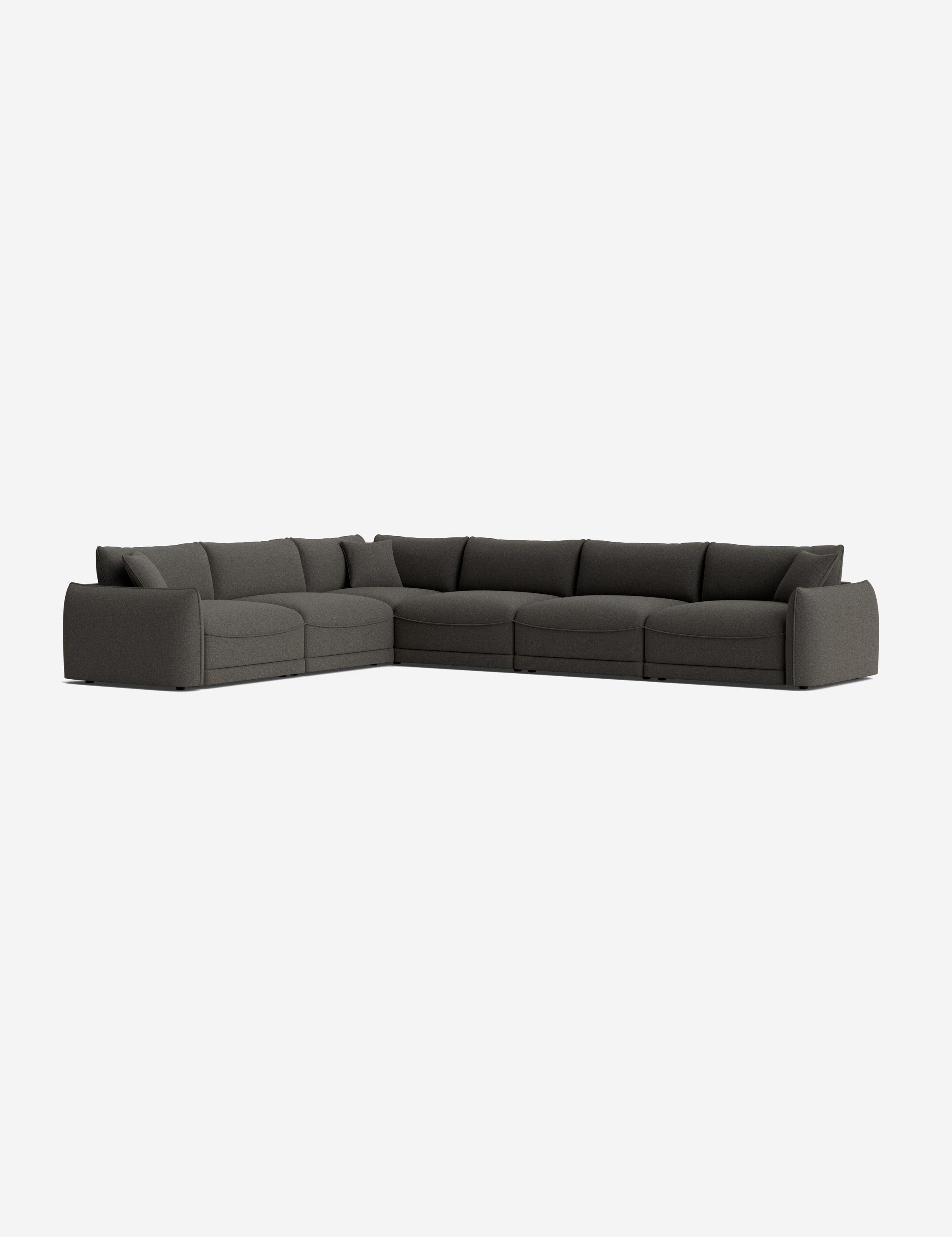 Lulu and Georgia Balmer Modular Corner Sectional Sofa - view 19