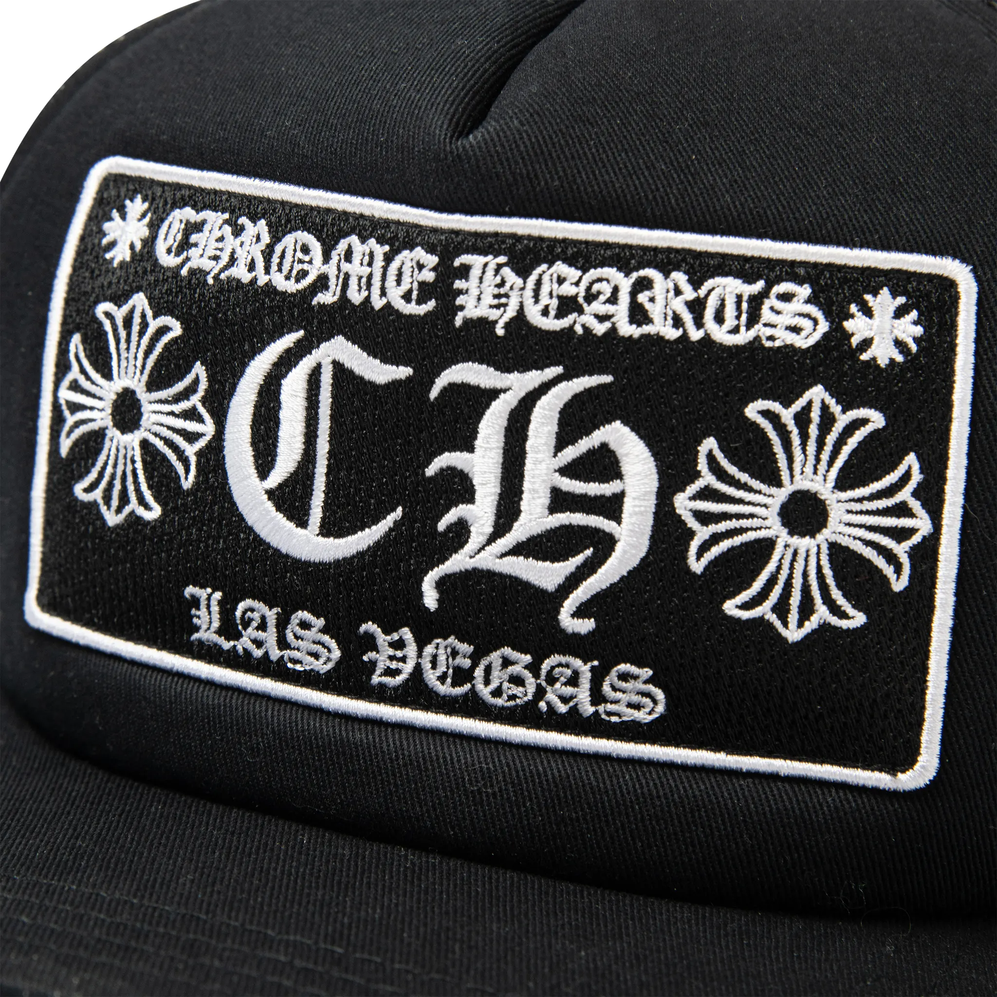 Chrome Hearts CH Las Vegas Black Trucker Cap - view 3