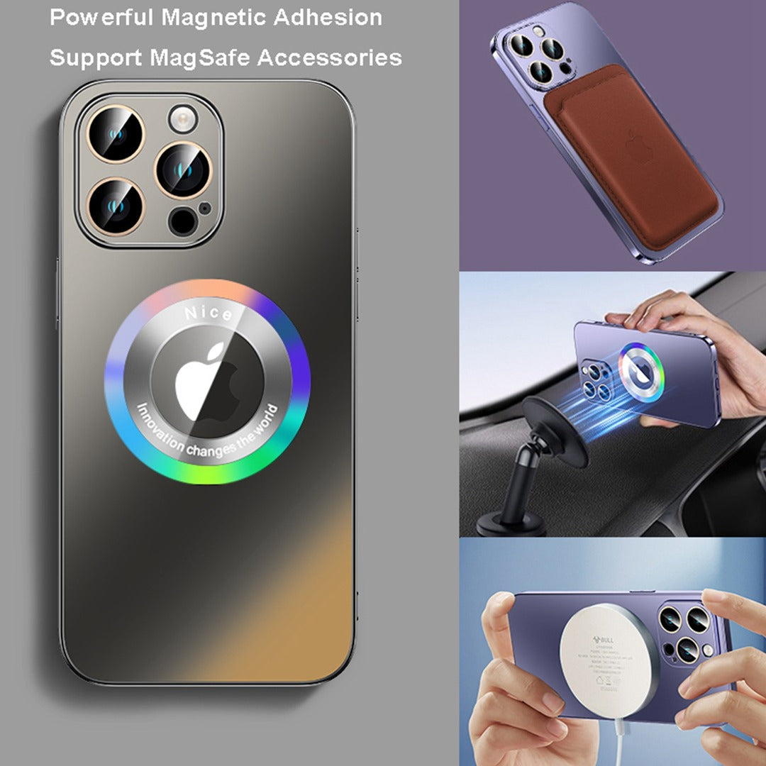 Apple iPhone 14 Series Colorful Logo Magnetic Protective Case - view 11