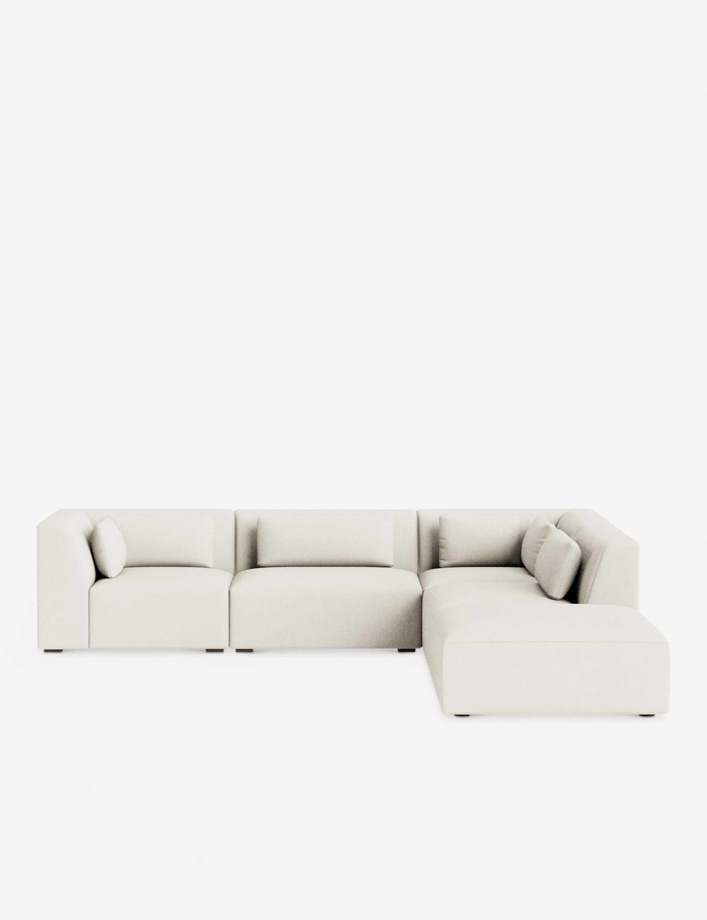 Lulu and Georgia Koh Modular Sectional Sofa With Ottoman - view 28