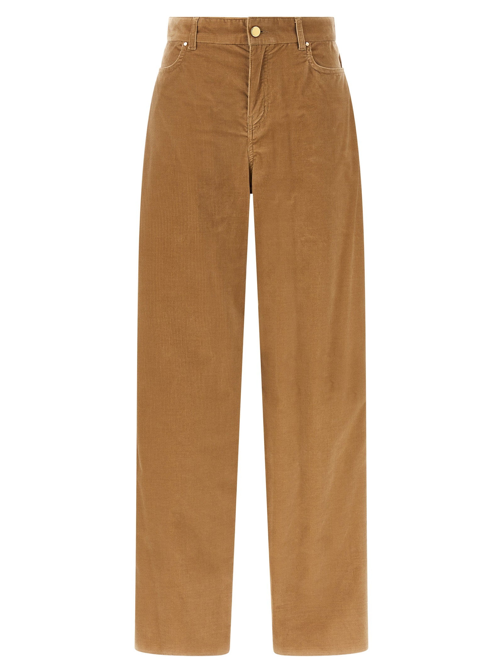 Max Mara Studio Fragola Velvet Pants – 98% cotton, 2% elastane