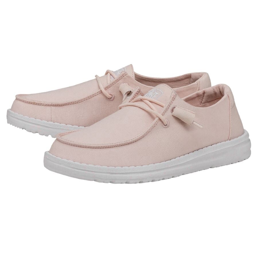 HEYDUDE Shoes Wendy Slub Canvas - Pink – Women's - view 2
