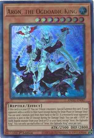 Aron the ogdoadic – Yu-Gi-Oh! Aron, the Ogdoadic King - ANGU-EN007 - Ultra Rare - 1st Edition