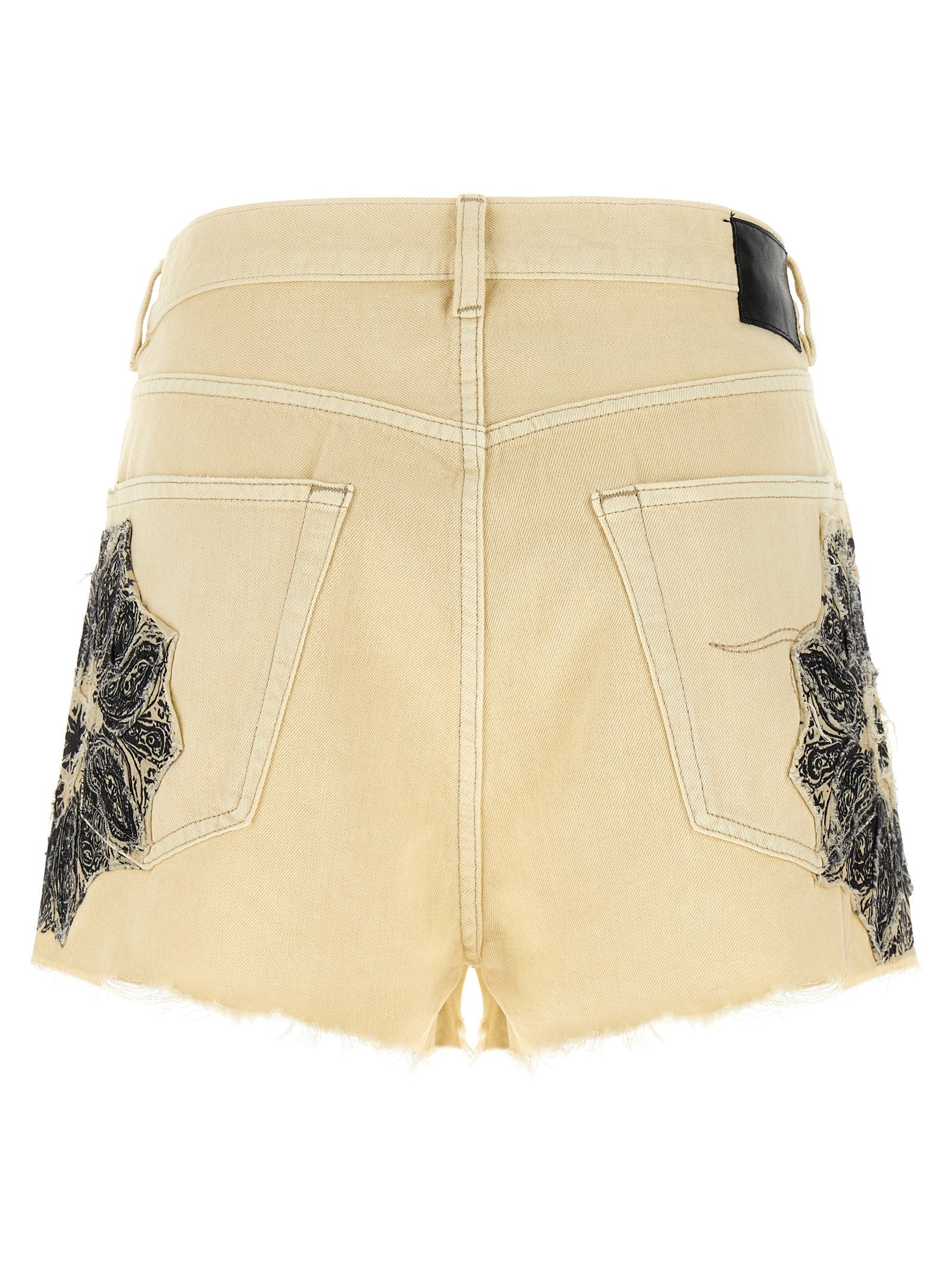 R13 X-bf Shorts – 67% cotton 33% paper - view 2