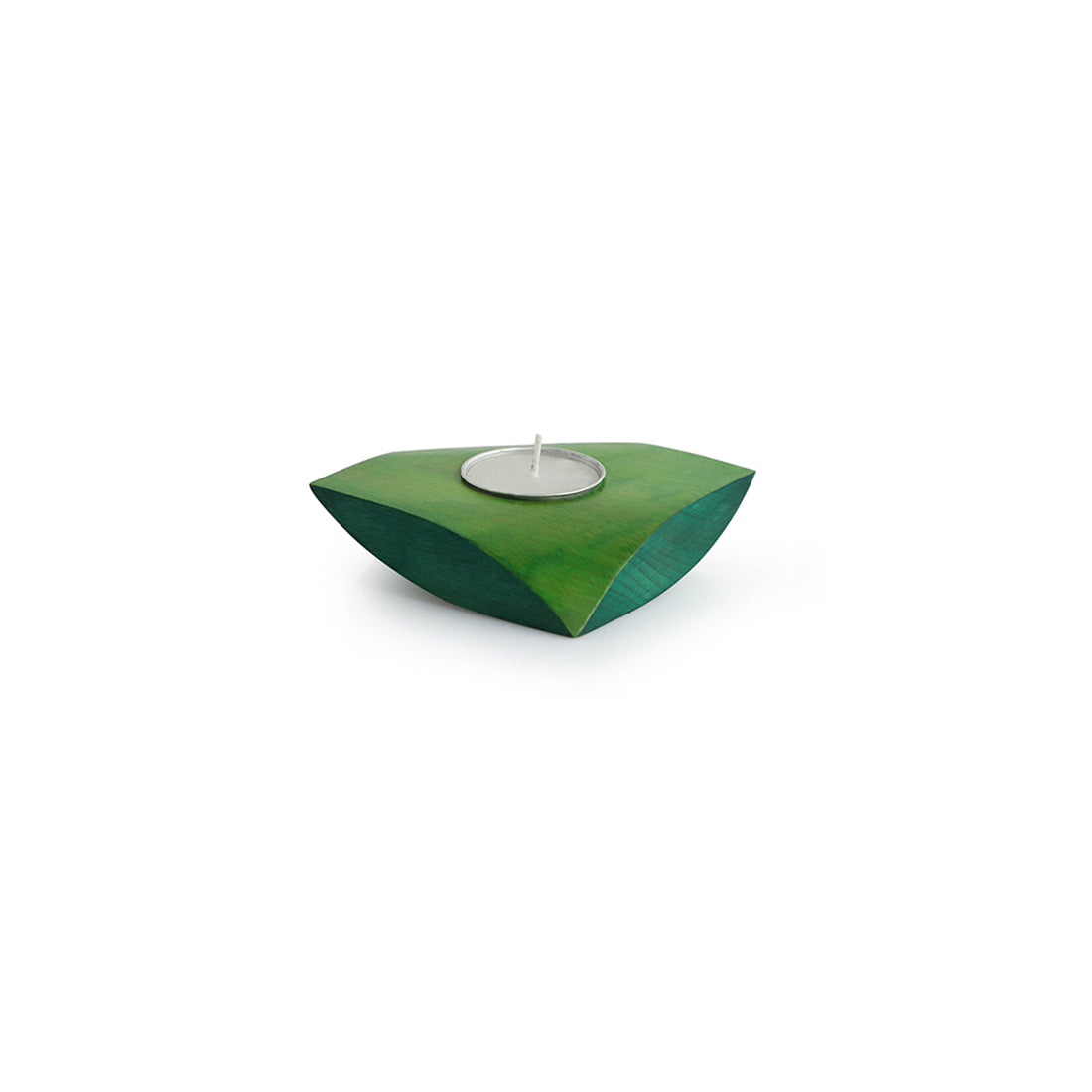 EXCLUSIVELANE 'Jugnu Heera' Wooden Tea Light Holder - view 3
