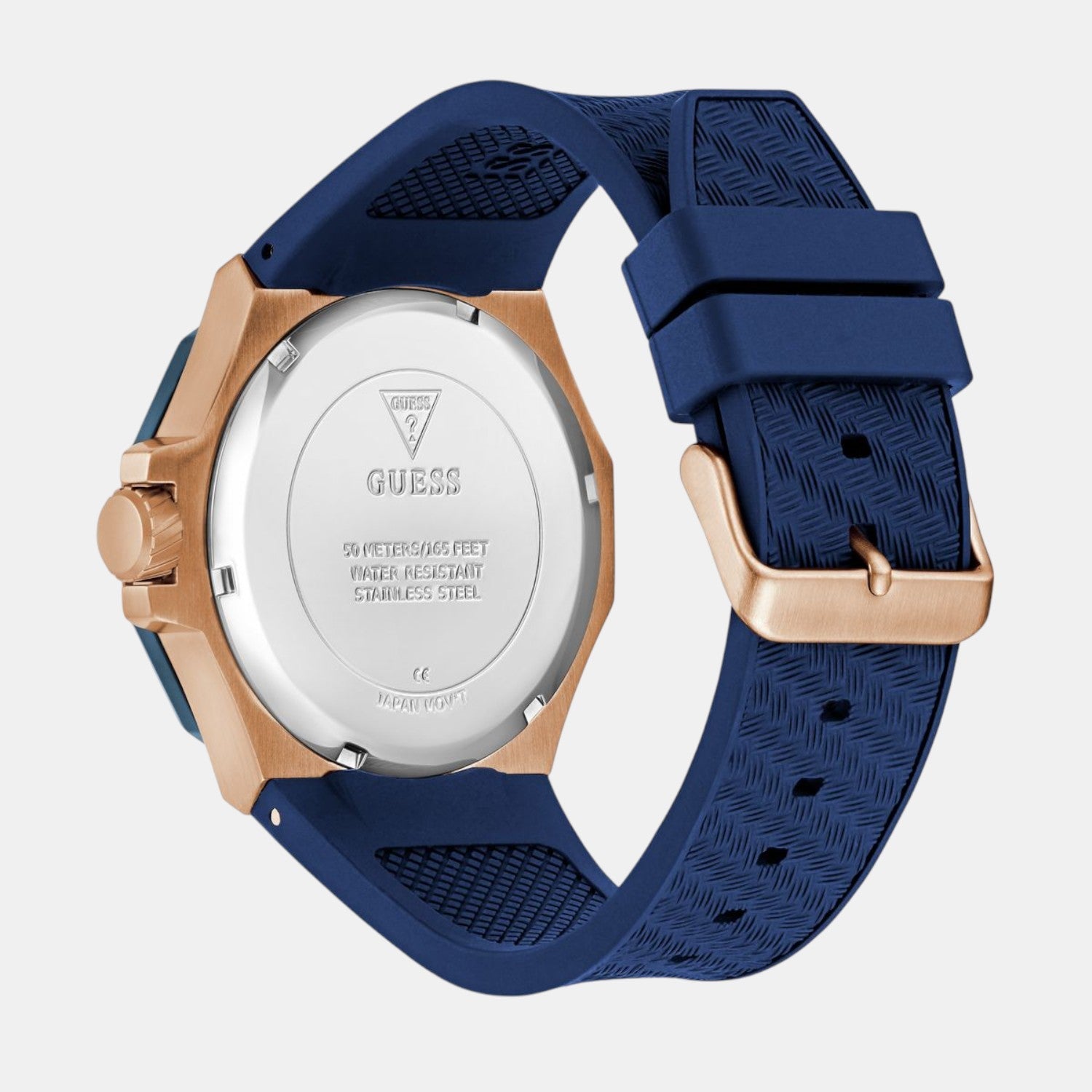 Guess Sport Men Quartz Blue Dial Multi-Function Silicone Watch GW0853G3 - view 5