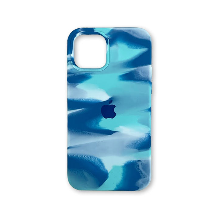 KShop iPhone 12 & 12 Pro Water Silicone Case - Moonstone Blue