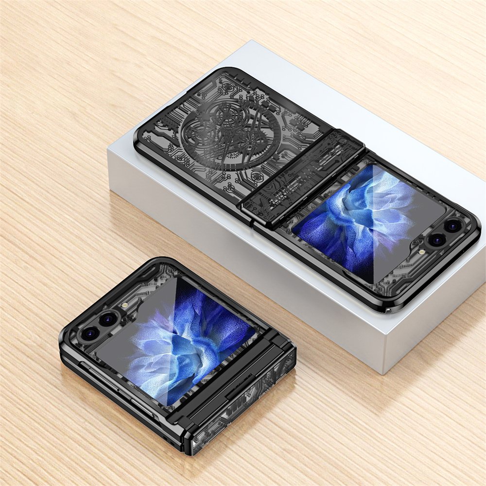 Samsung Galaxy Z Flip5 Mechanical Integrated Electroplating Case - view 2