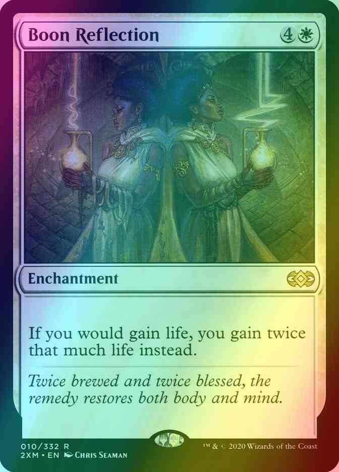 Boon reflection 10 – Magic Boon Reflection [10] [Double Masters] [Foil]