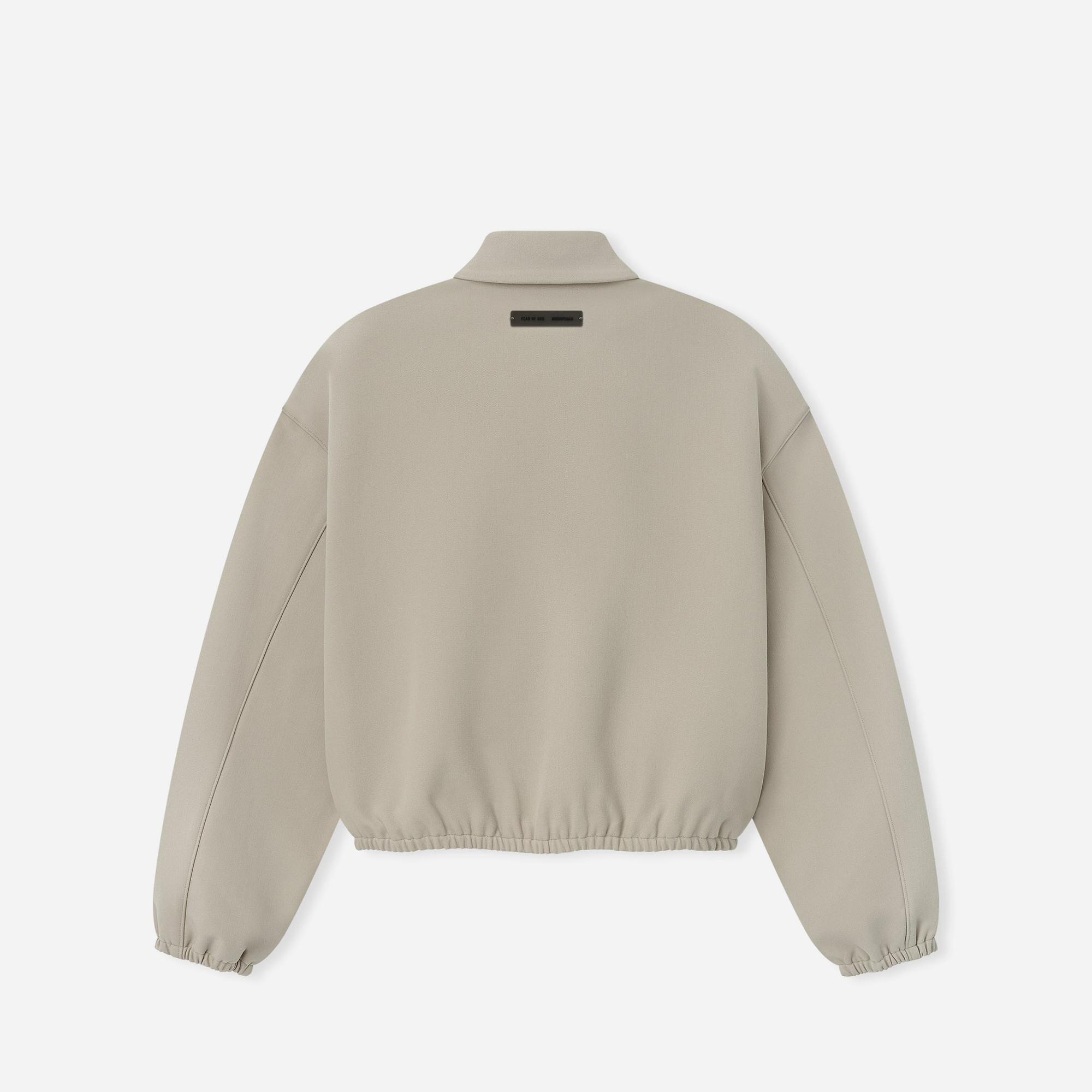 Fear Of God Essentials SS25 Bonded Canvas Jacket- Timber - view 2