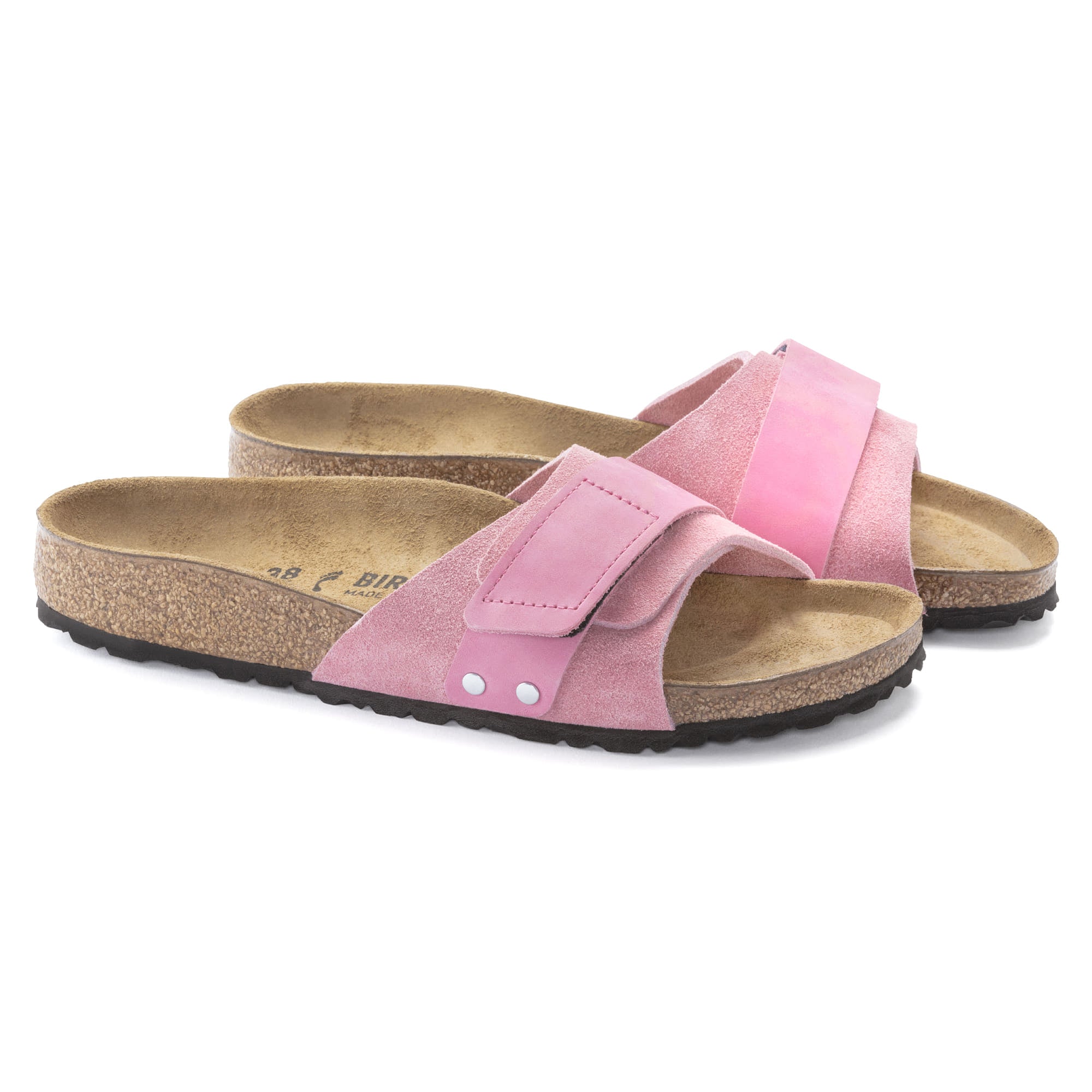 Birkenstock Oita Suede Leather – Pink Pink/Modern Suede candy pink - view 3