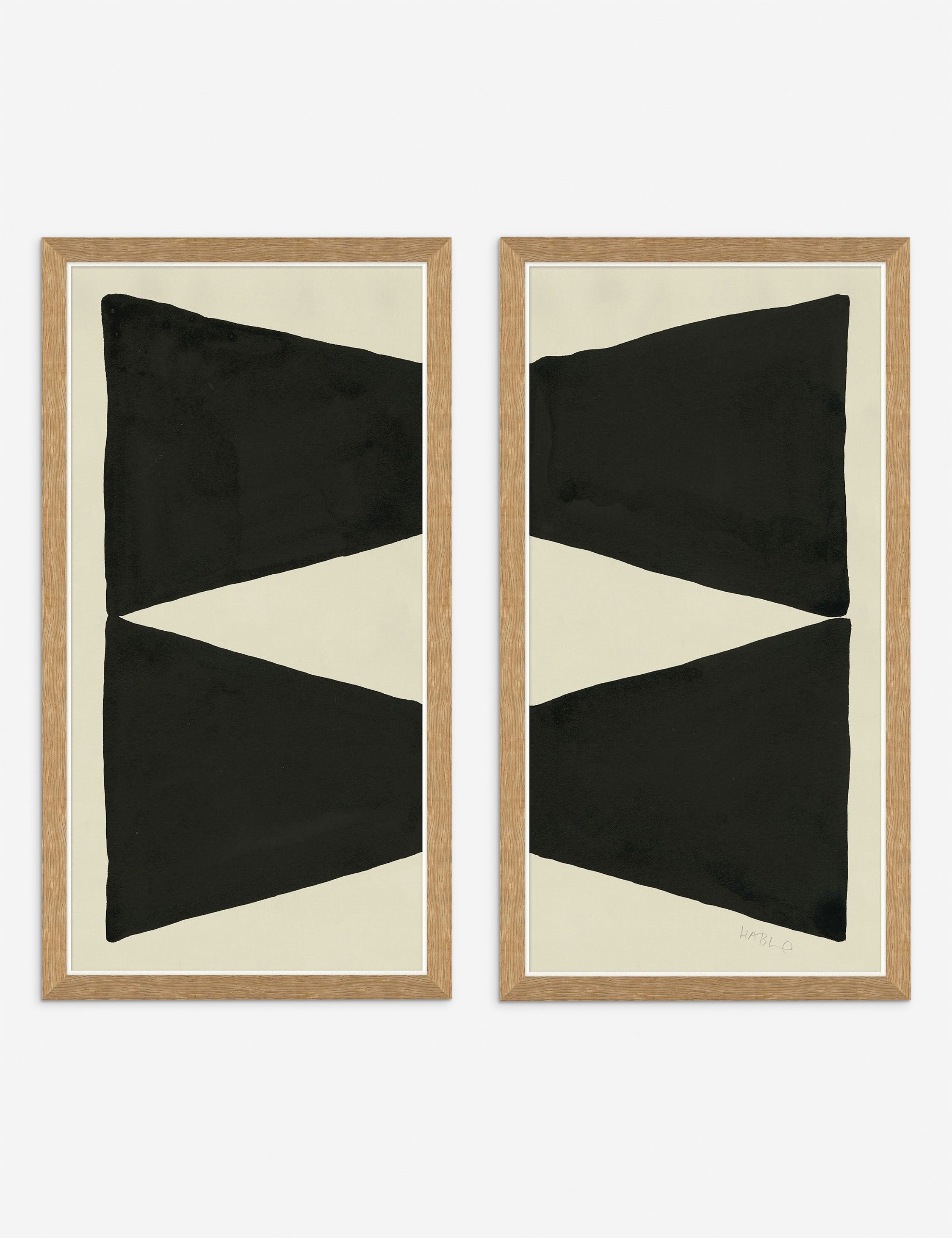 Lulu and Georgia Sculpture I & II Prints (Set of 2) by Susan Hable - view 2