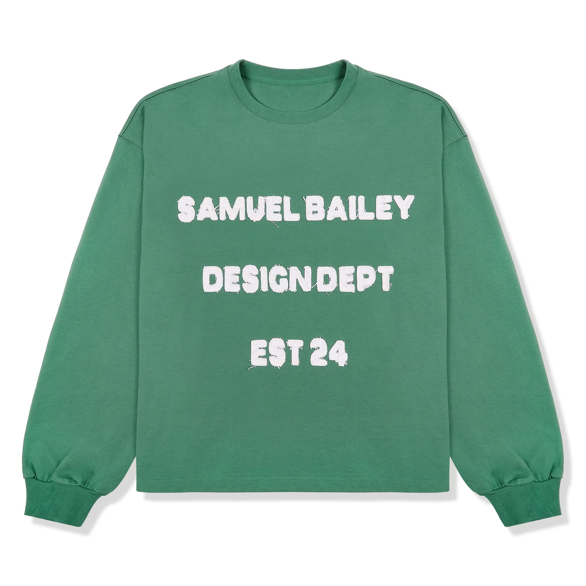 Samuel Bailey Design Dept L/S Green T-Shirt