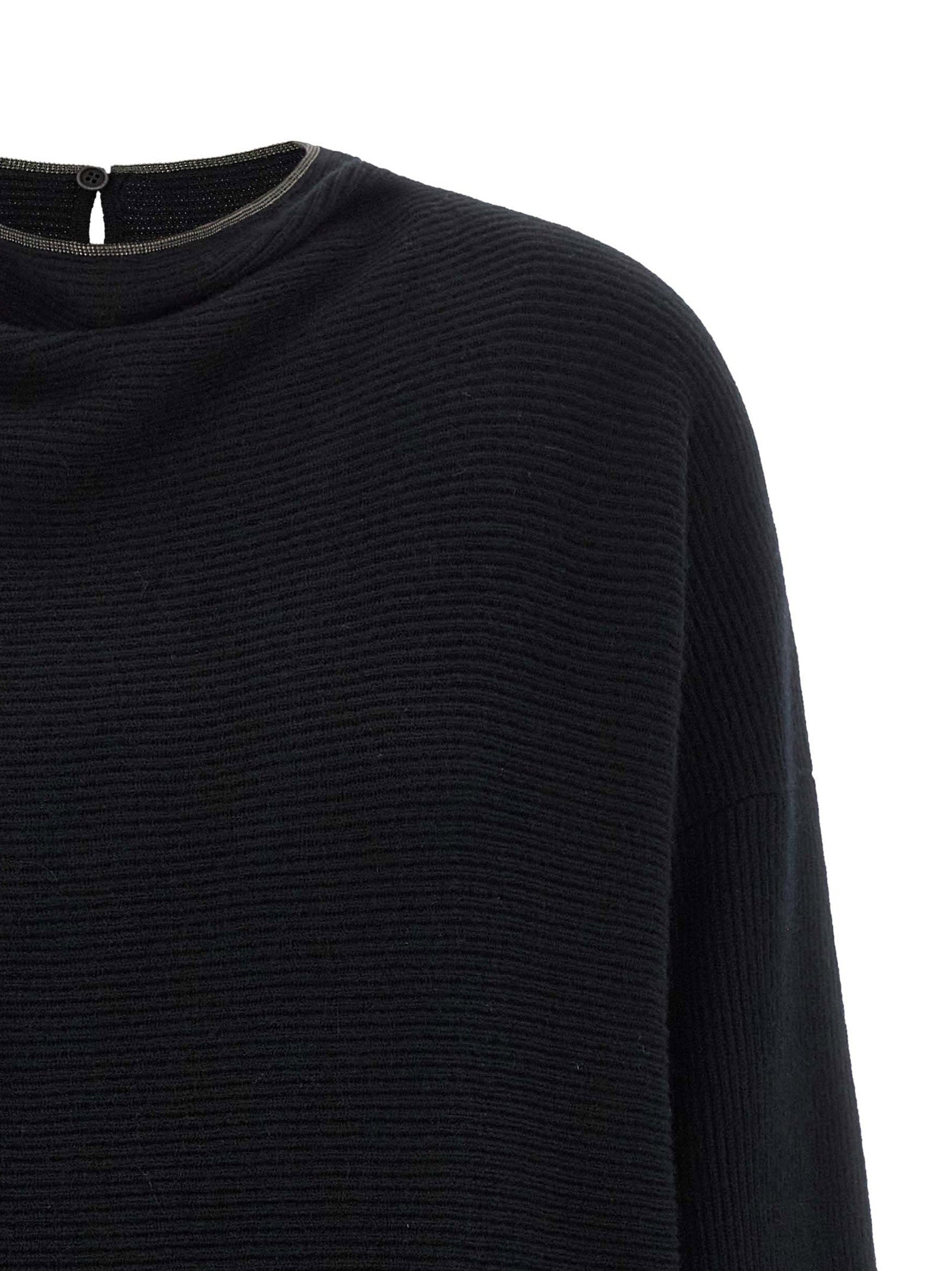 Brunello Cucinelli Precious Collar Dress – 60% wv, 30% ws, 10% se - view 3