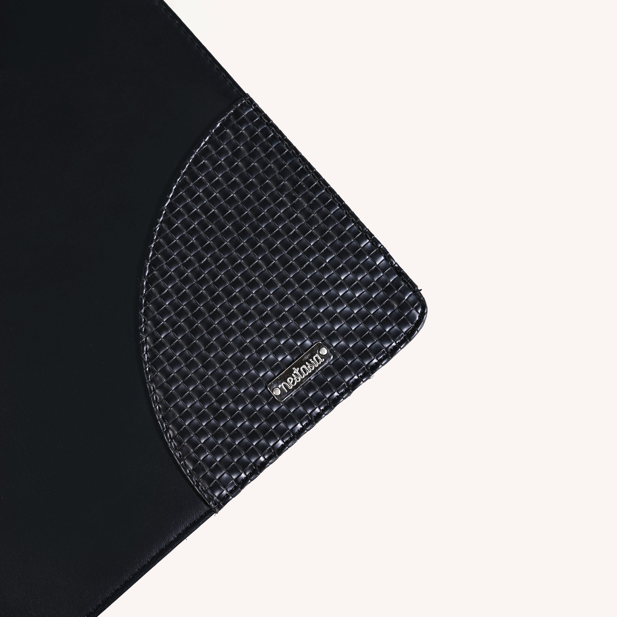 Nestasia Black Multipurpose Office Folder With Zipper Pocket - view 8