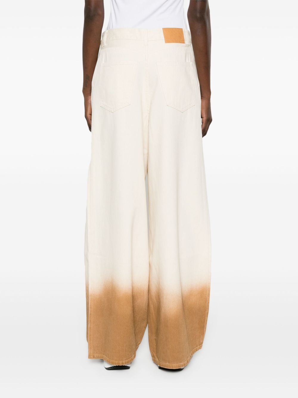 Alanui Bright Hues denim cotton jeans - view 2