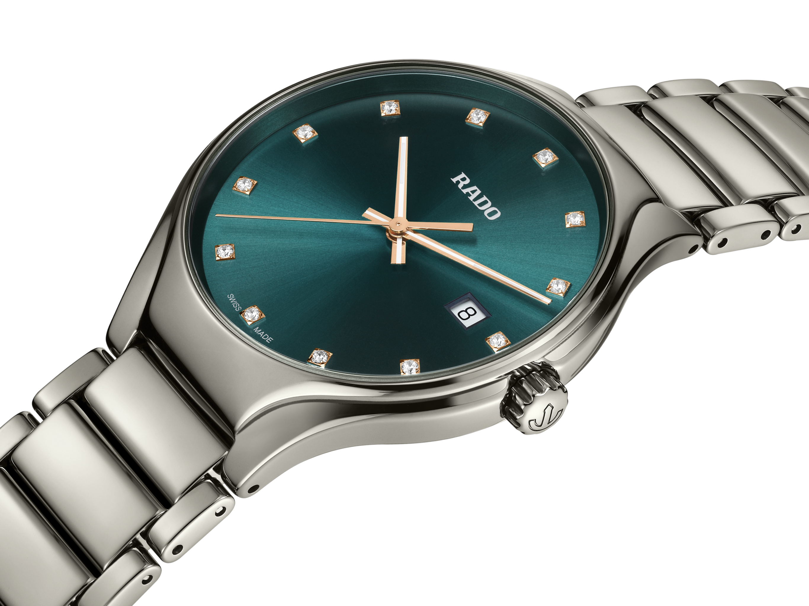 Rado True Round Diamonds Blue Dial Unisex 40mm - view 2