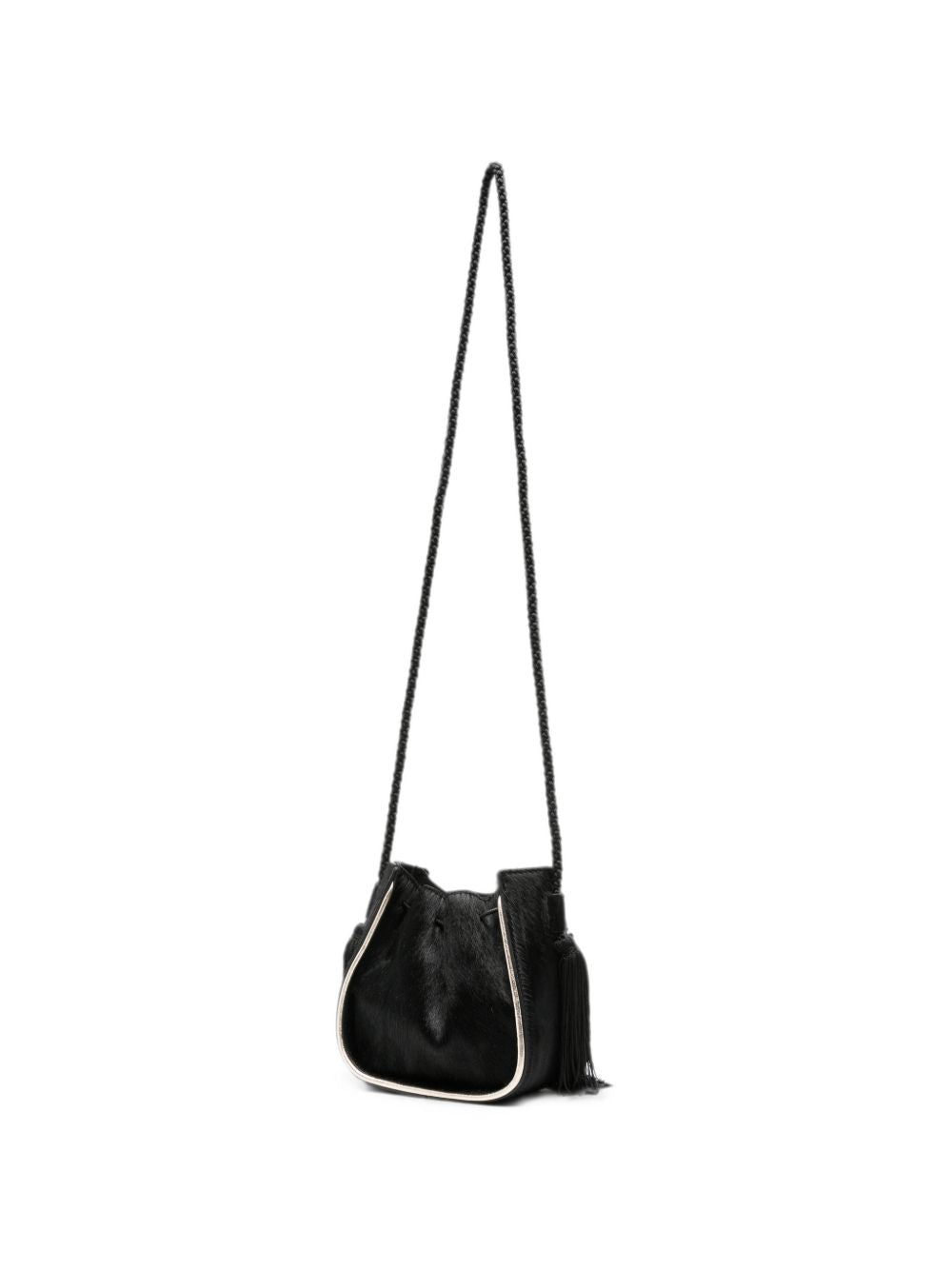Forte Forte Calf Hair Drawstring Bag – 100% Leather - view 2