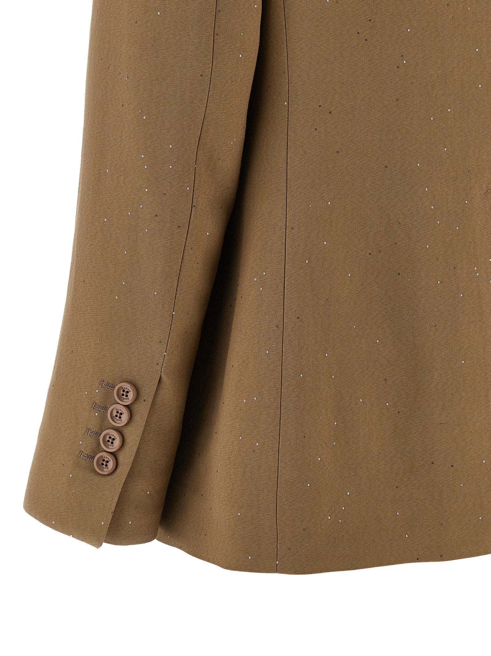 Herno Micro Sequin Blazer – 66% vi, 20% li, 14% pa - view 4