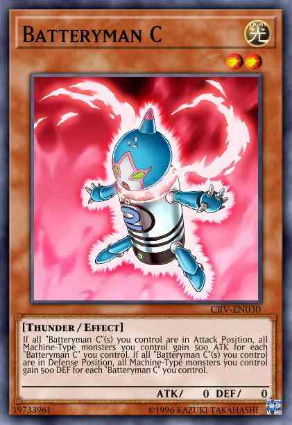 Yu-Gi-Oh! Batteryman C - DR04-EN030 - Common - Unlimited