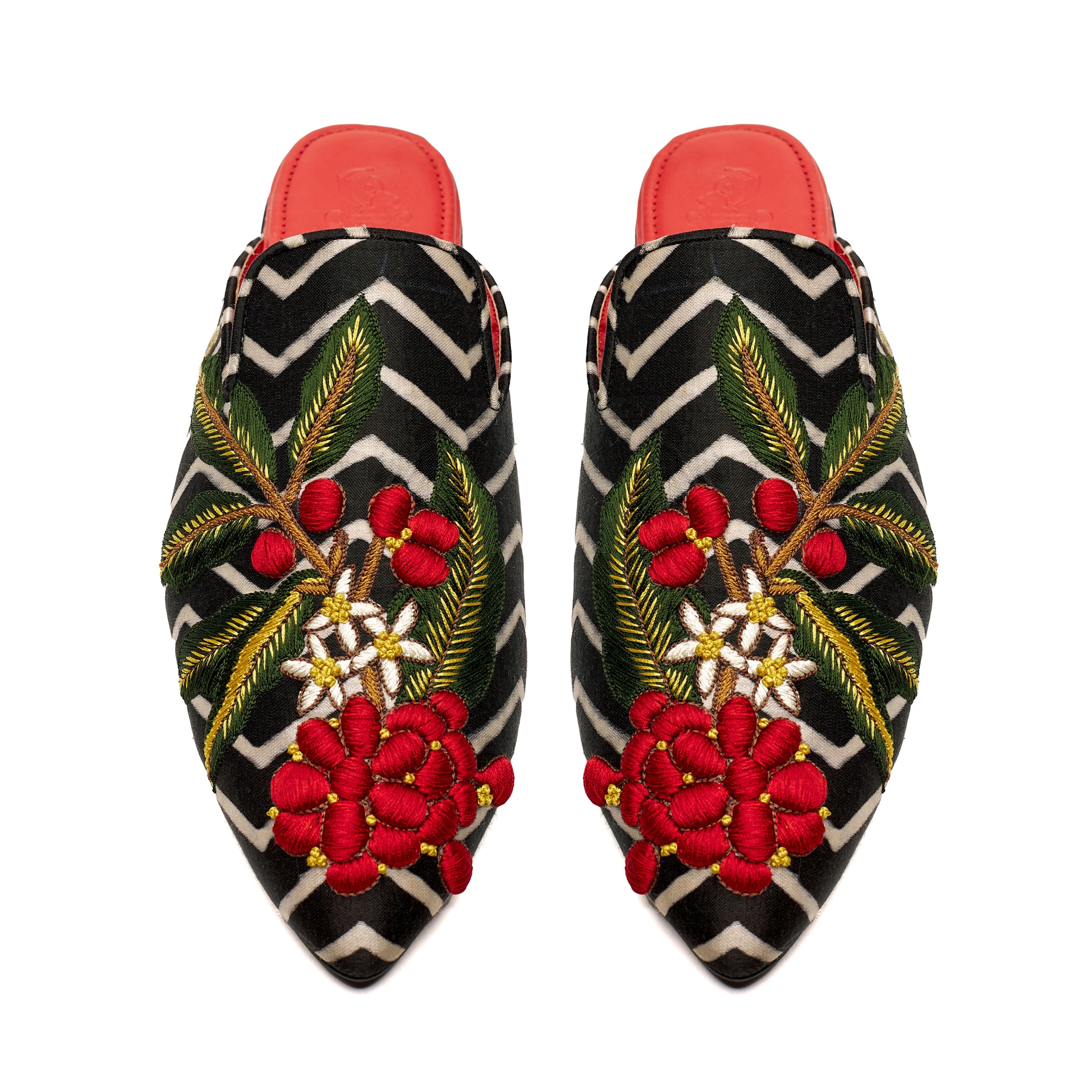Banjaaran India The Bewitching Beans Cone Mules Women