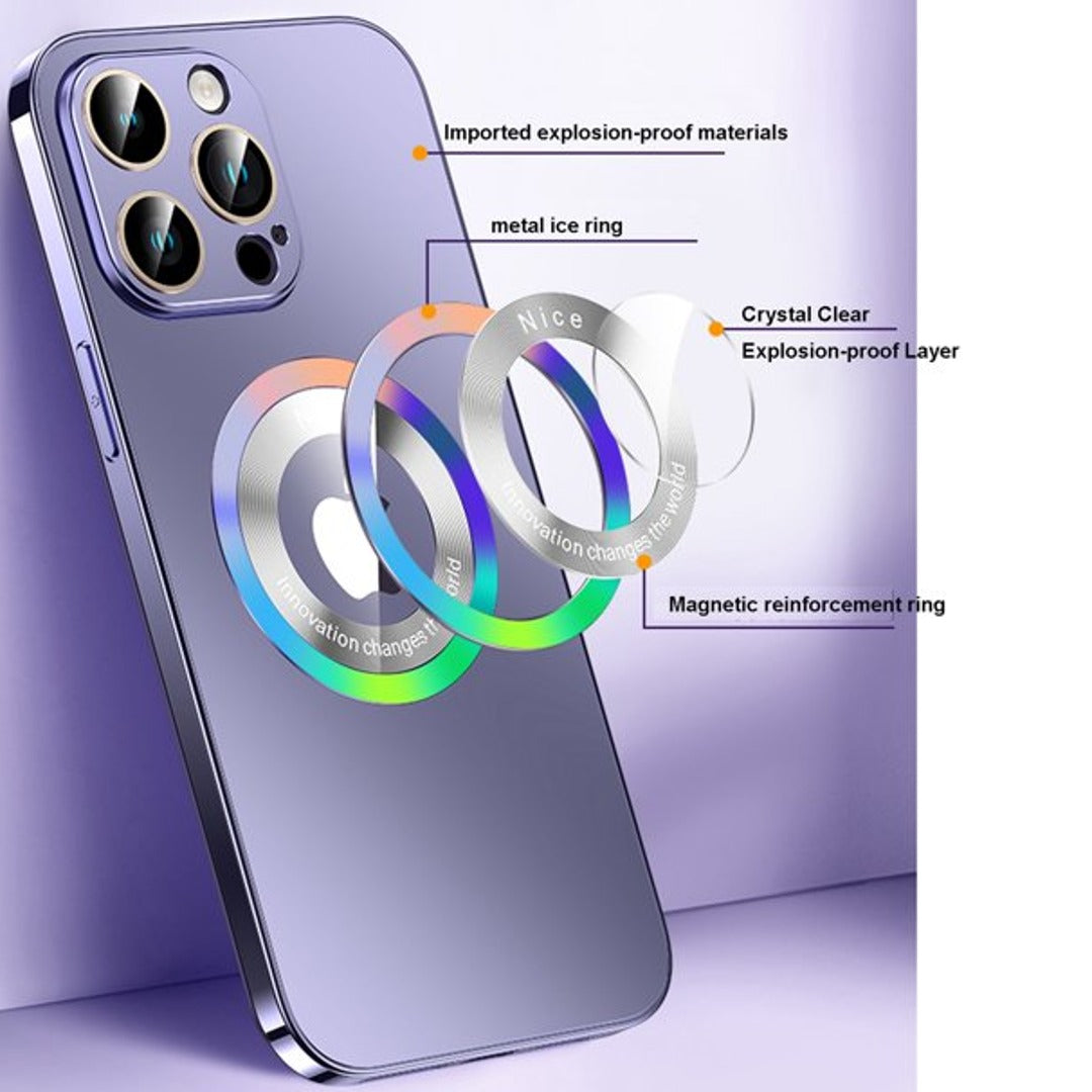 Apple iPhone 14 Series Colorful Logo Magnetic Protective Case - view 17