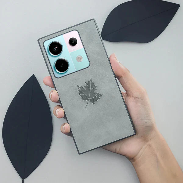 Million Cases Vintage Maple Leaf Leather Case - Xiaomi - view 2