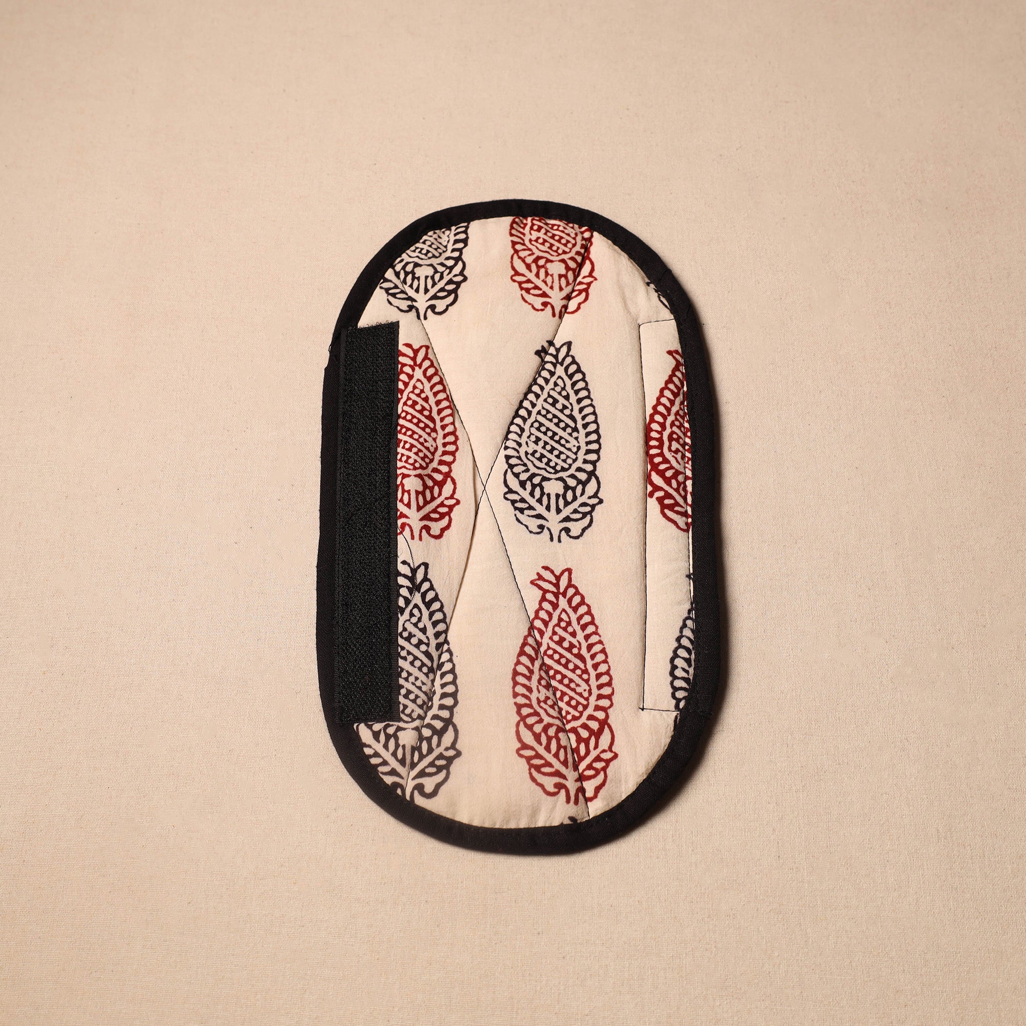 JALPARI Beige - Handmade Cotton Fridge Handle Cover 06 - view 2