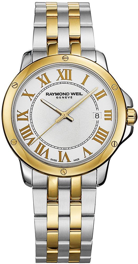 Raymond Weil Tango White Dial & Gold