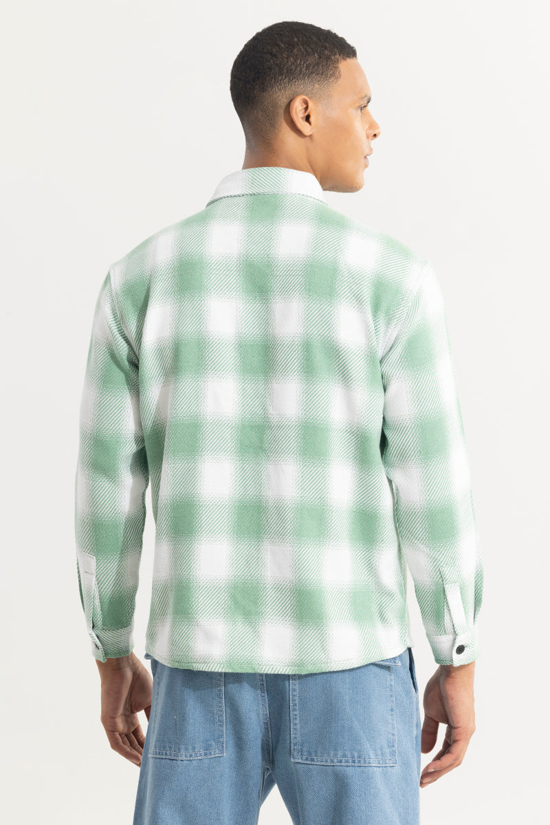 SNITCH Colossal Checks Green Shirt - view 8