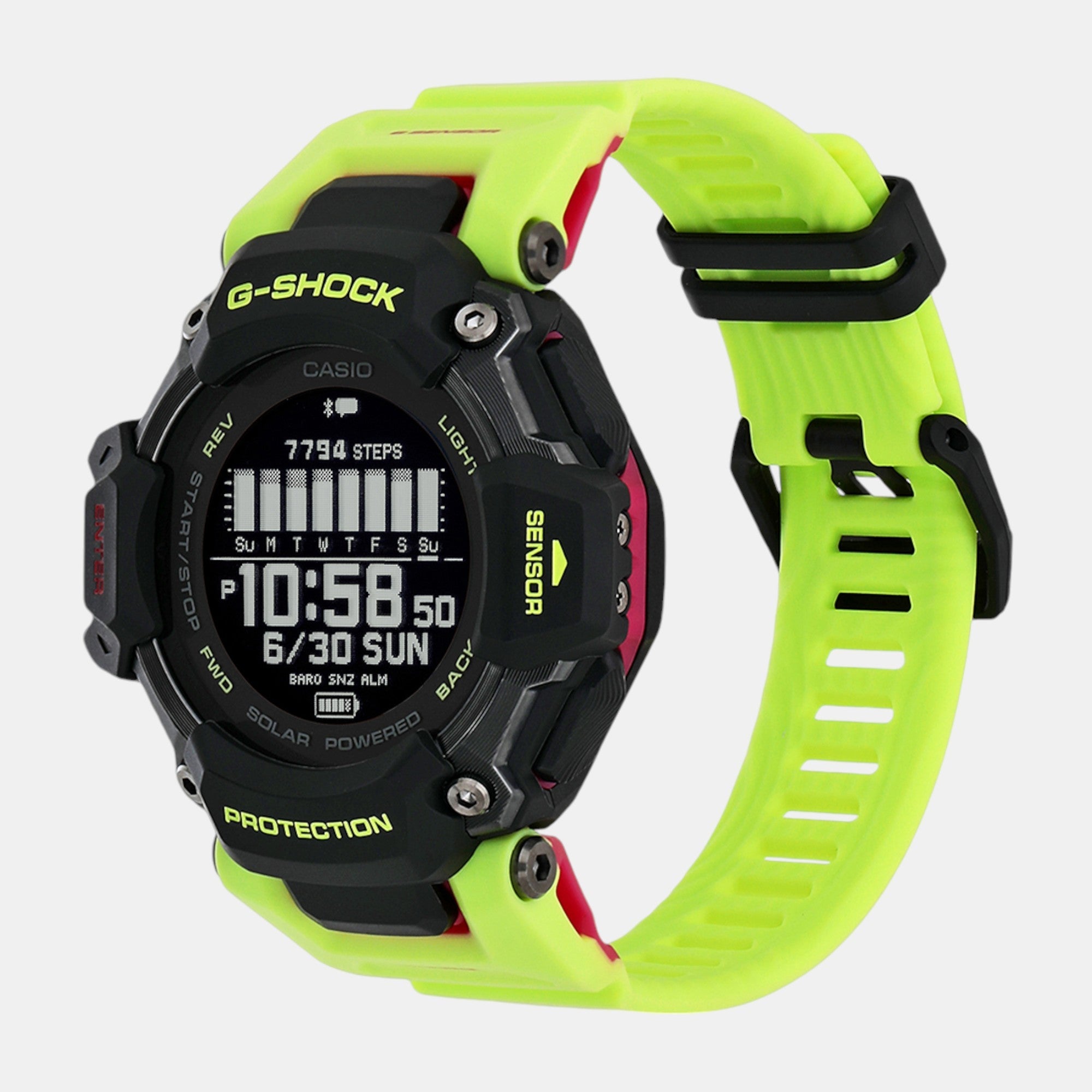 Casio G-Shock Men Quartz Black Dial Digital Resin Watch G1380 - view 3