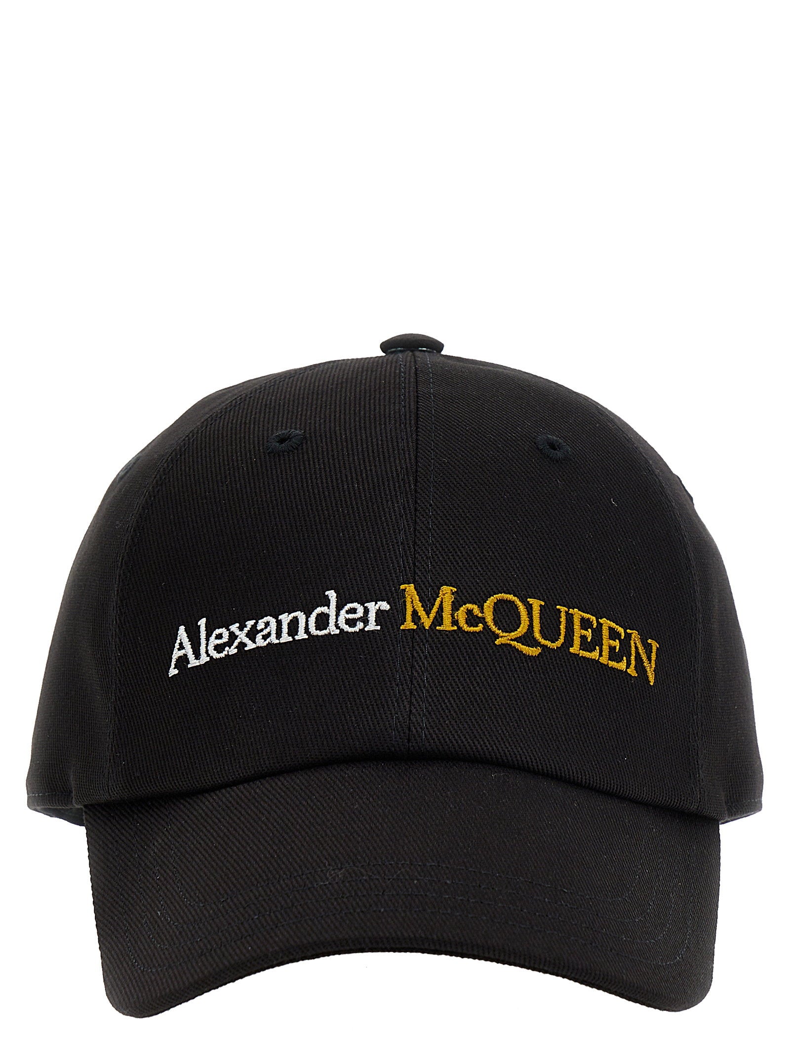 Alexander McQueen Logo Cap – 100% cotton