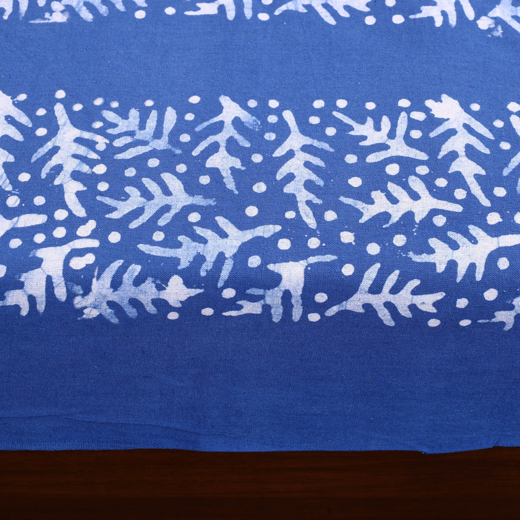 BATIK BY MD. SHARIFF Blue - Cotton Hand Batik Print Single Bedsheet (91 x 57 ) 38 - view 4