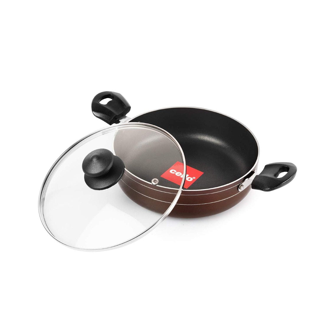 Cello Non-Stick Prima Induction Base Cookware Set, 3 Pieces - view 18
