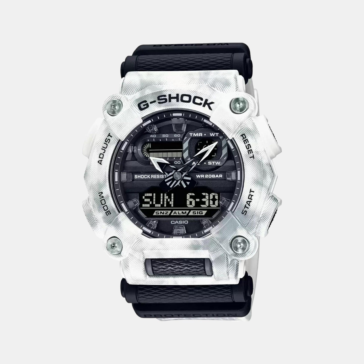 Casio G-Shock Men Quartz Black Dial Analog-Digital Resin Watch G1191