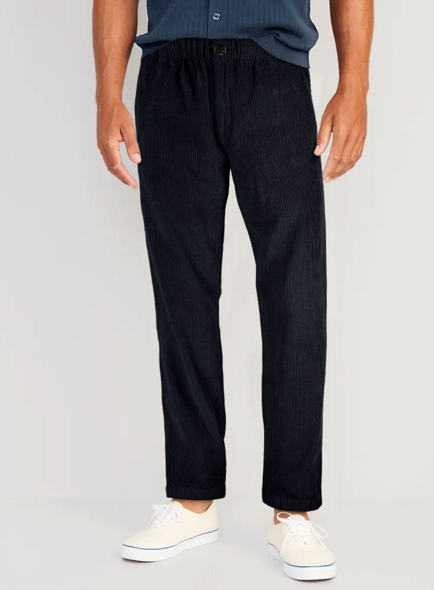 StudioSuits Blue Stretch Pin Corduroy Easy Pants - view 2