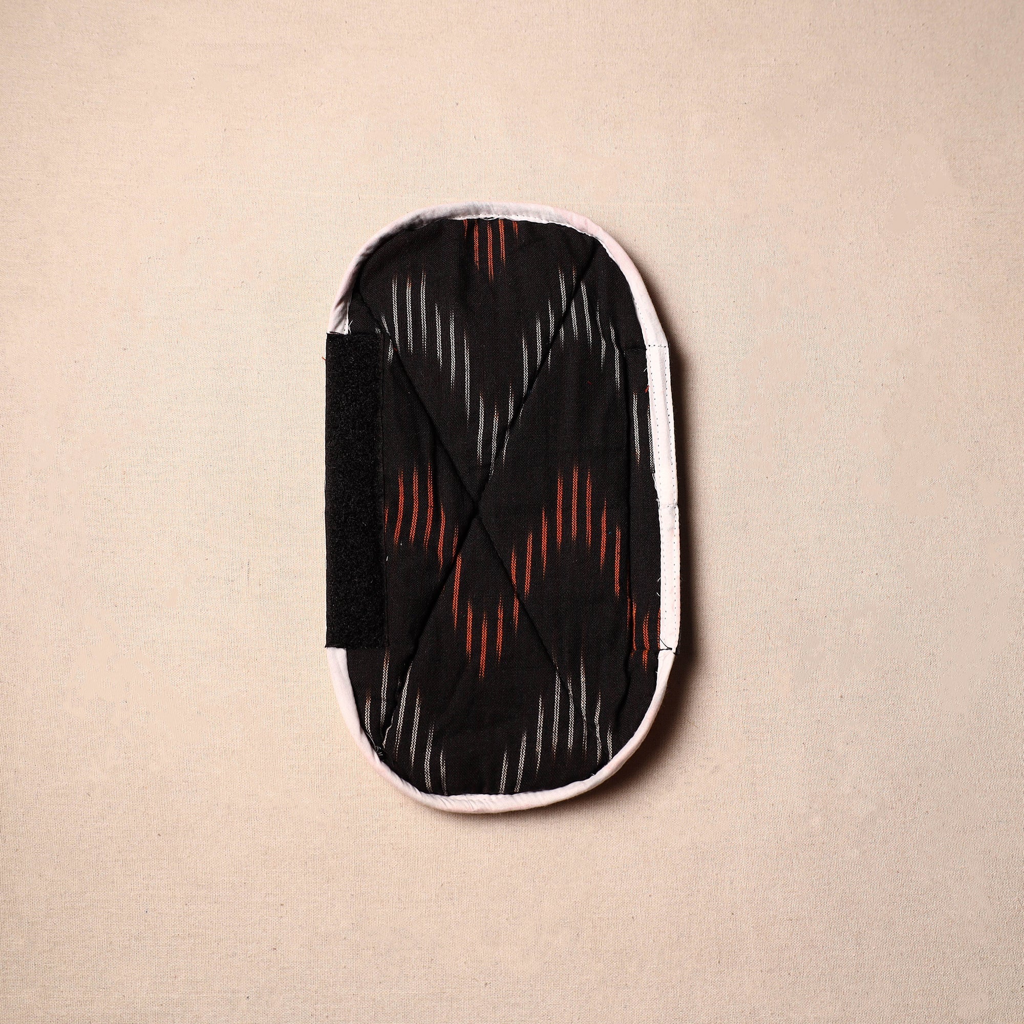 JALPARI Black - Handmade Cotton Fridge Handle Cover 08