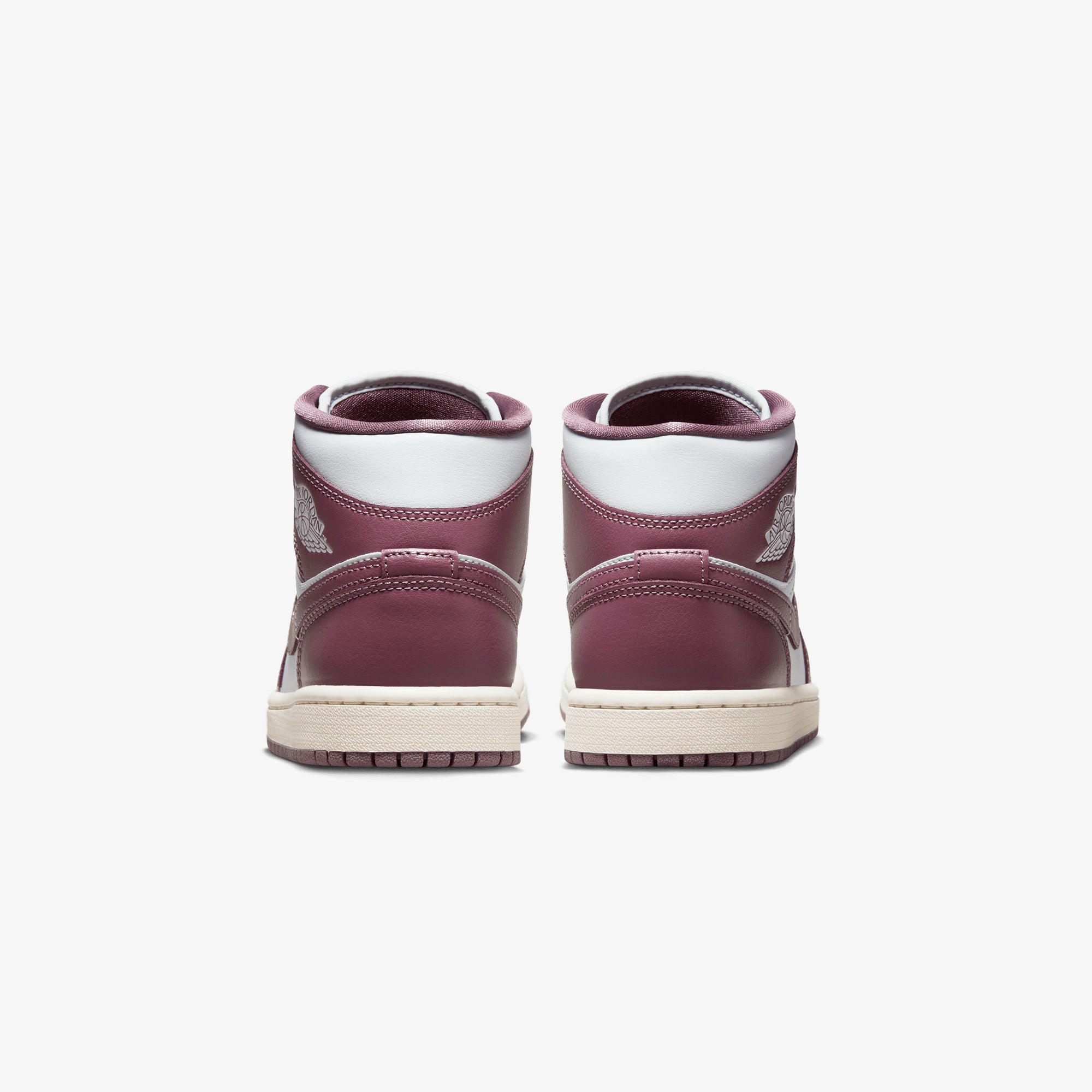 Jordan | AIR JORDAN 1 MID { PURE PLATINUM/SKY J MAUVE-SAIL - view 2