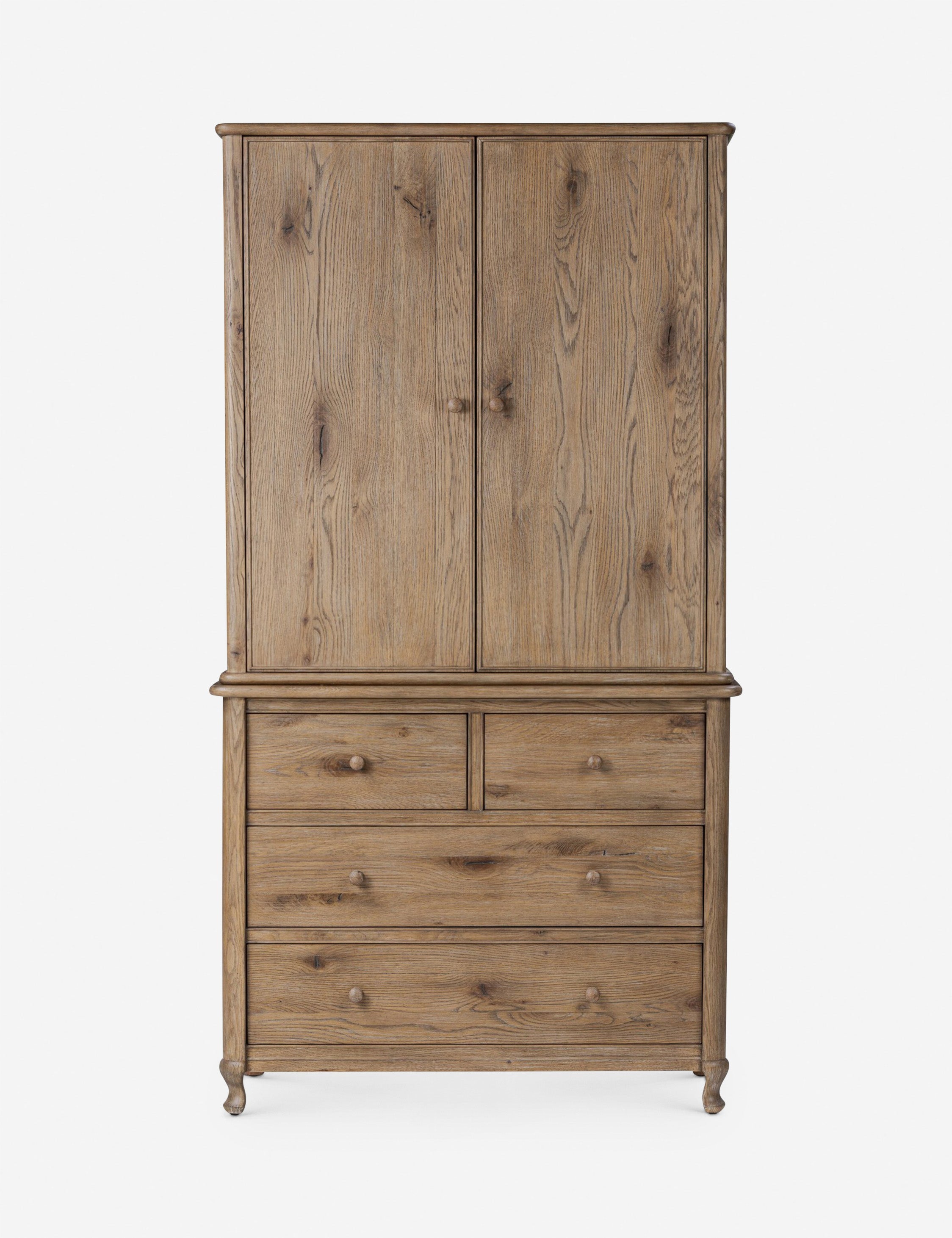 Lulu and Georgia Caraway Cabinet – Natural Oak