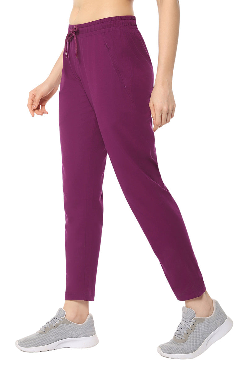 Amante Elements Track Pants - Magenta Purple - view 2