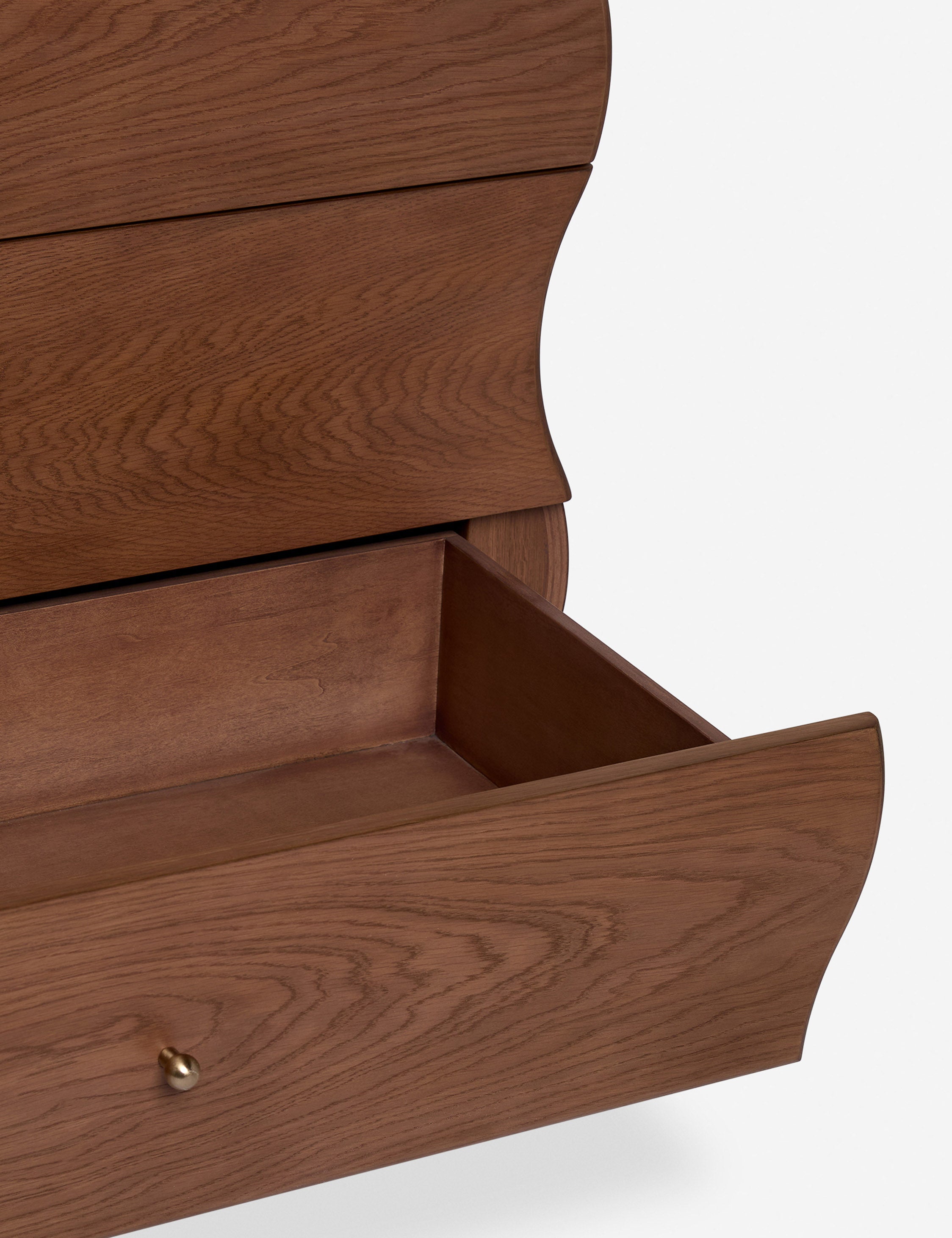 Lulu and Georgia Lasya 6-Drawer Dresser – Cool Brown - view 9