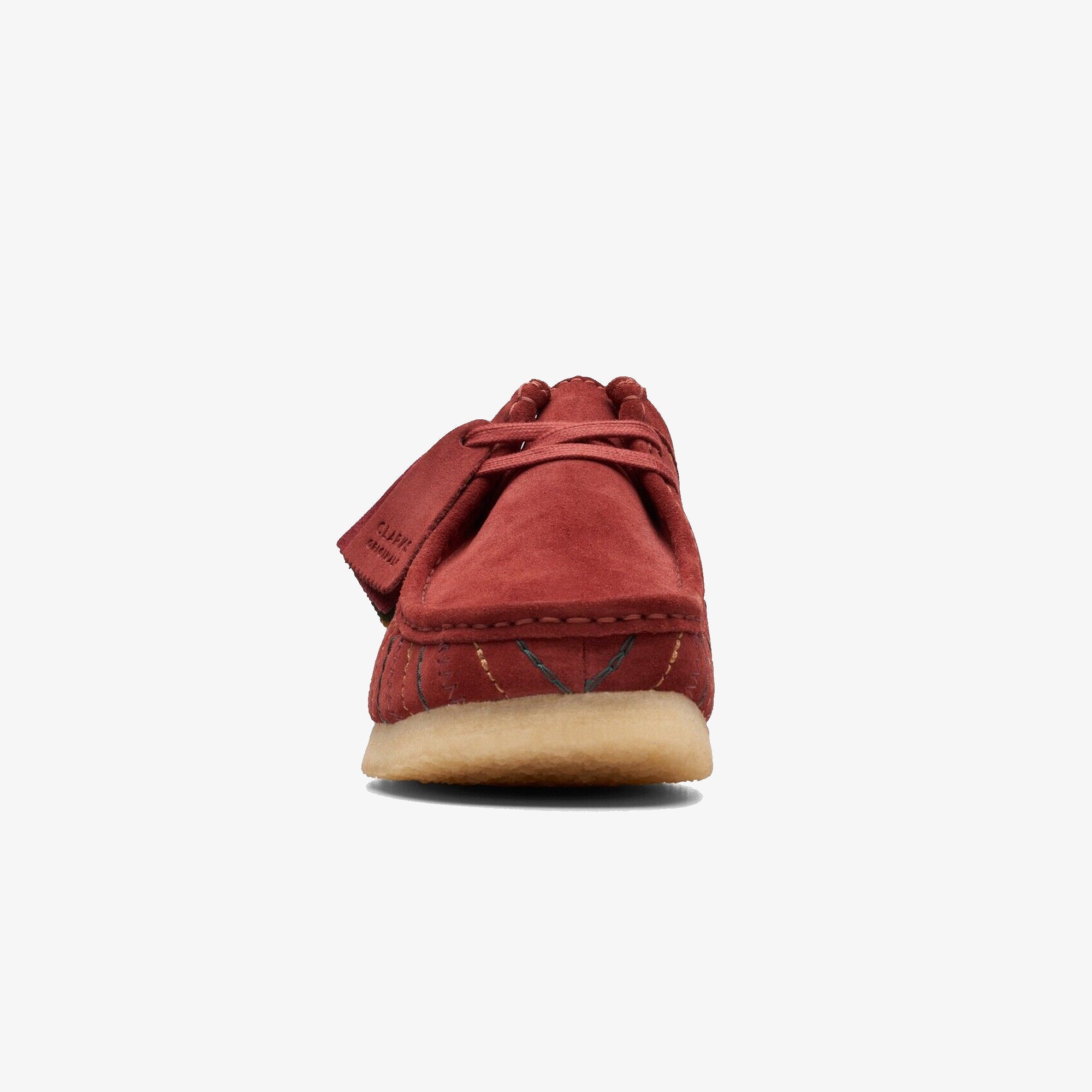 Clarks Originals | WALLABEE CUP { BURGUNDY COMBI - view 2