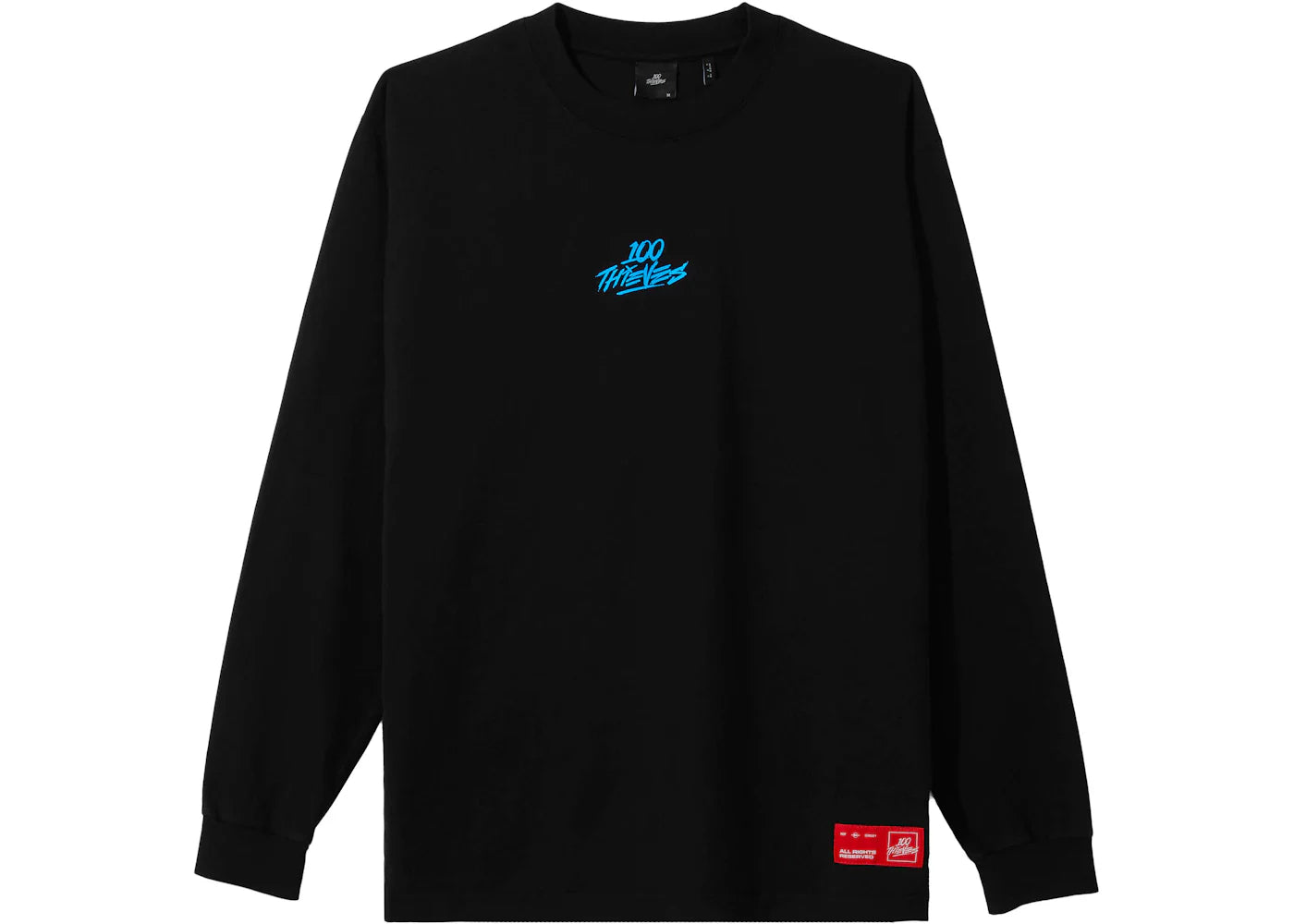 L s t-shirt – 100 Thieves Infinite L/S T-shirt Black