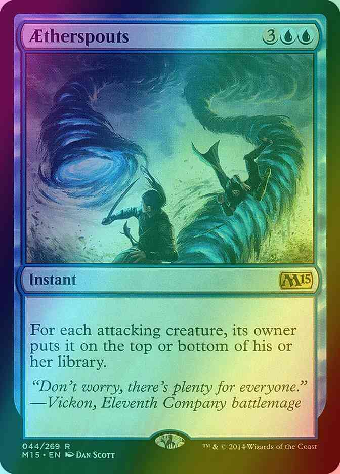 Aetherspouts 44 magic – Aetherspouts [44] [Magic 2015] [Foil]