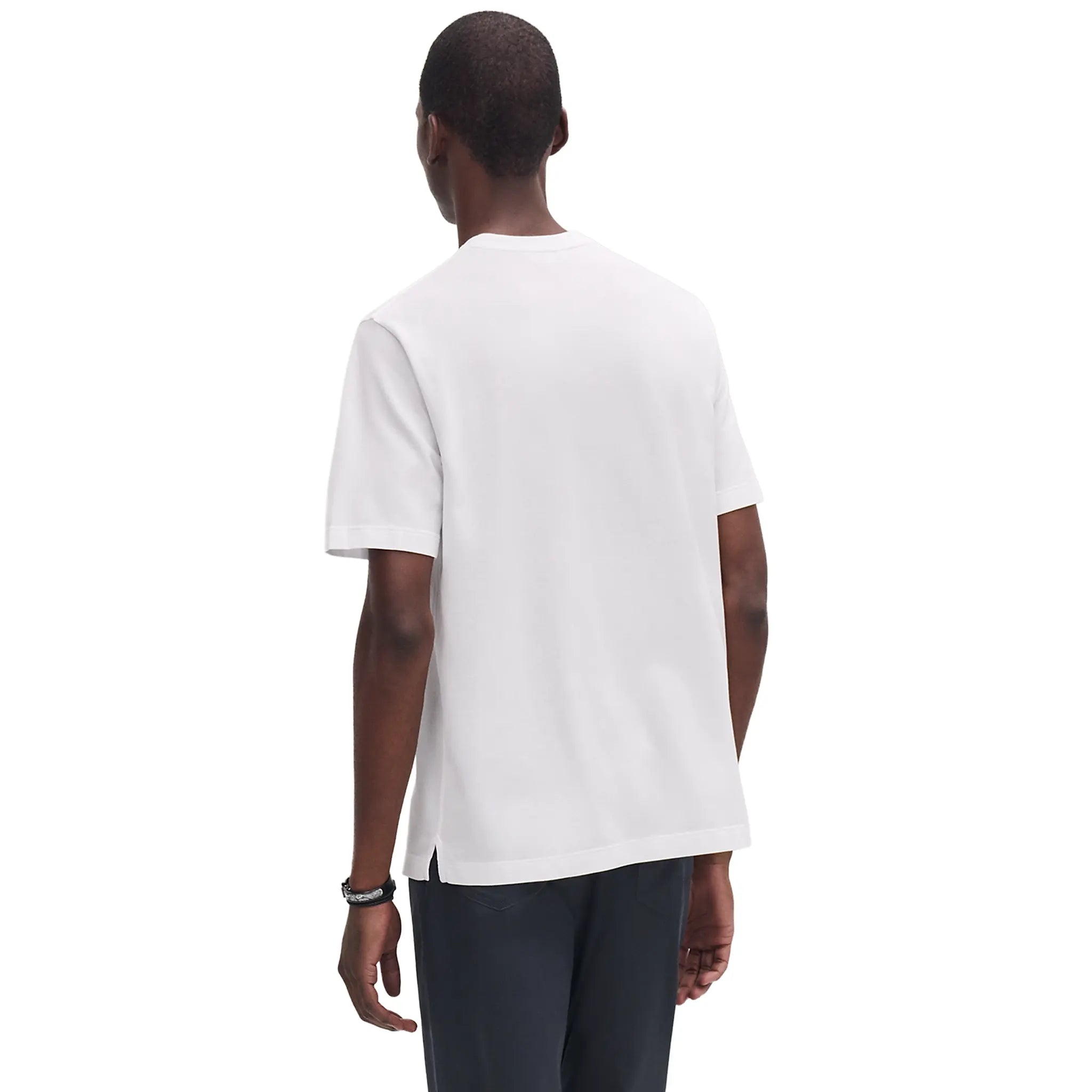 Hermès Paris Embroidered White T Shirt - view 2