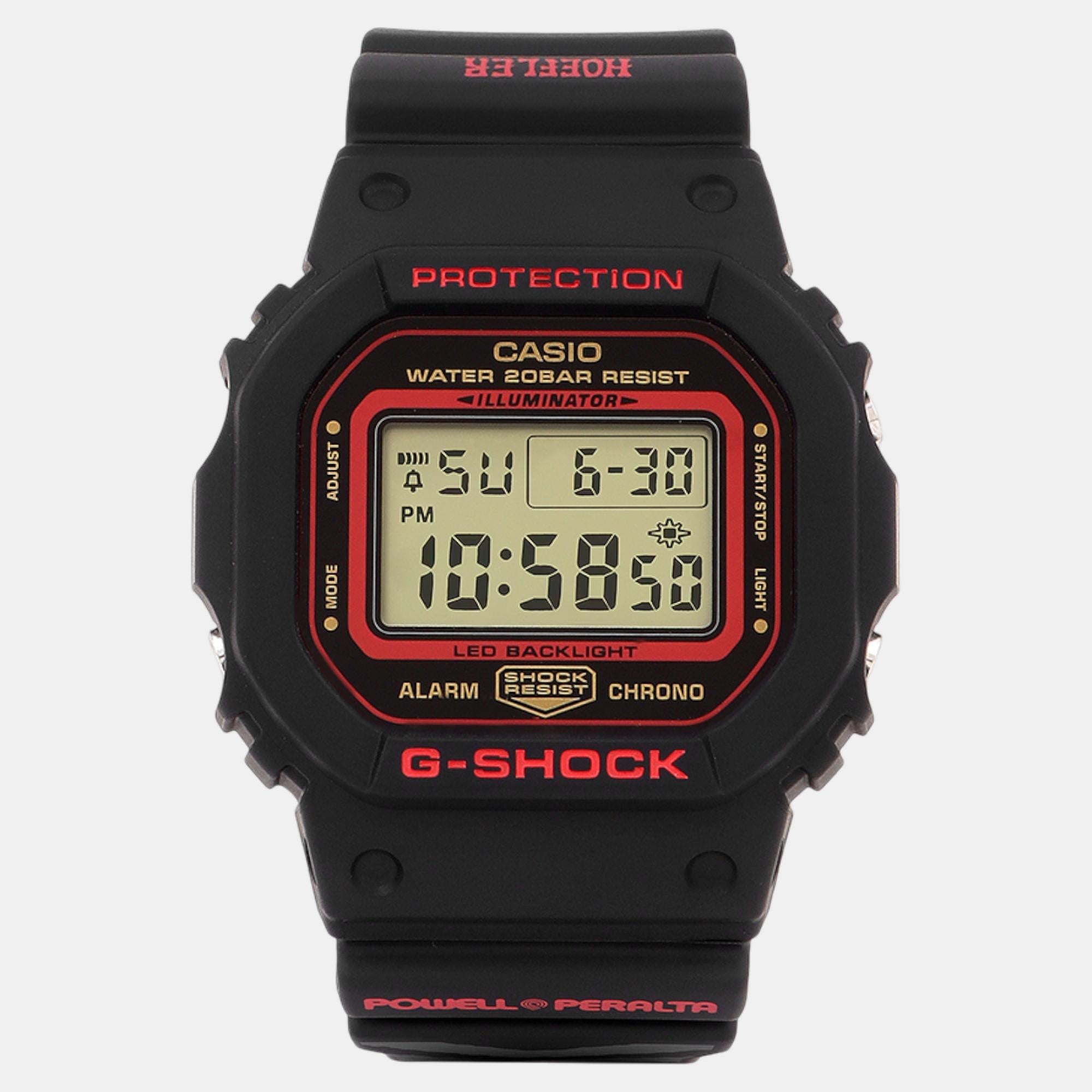 Casio G-Shock Men Quartz Black Dial Digital Resin Watch G1452