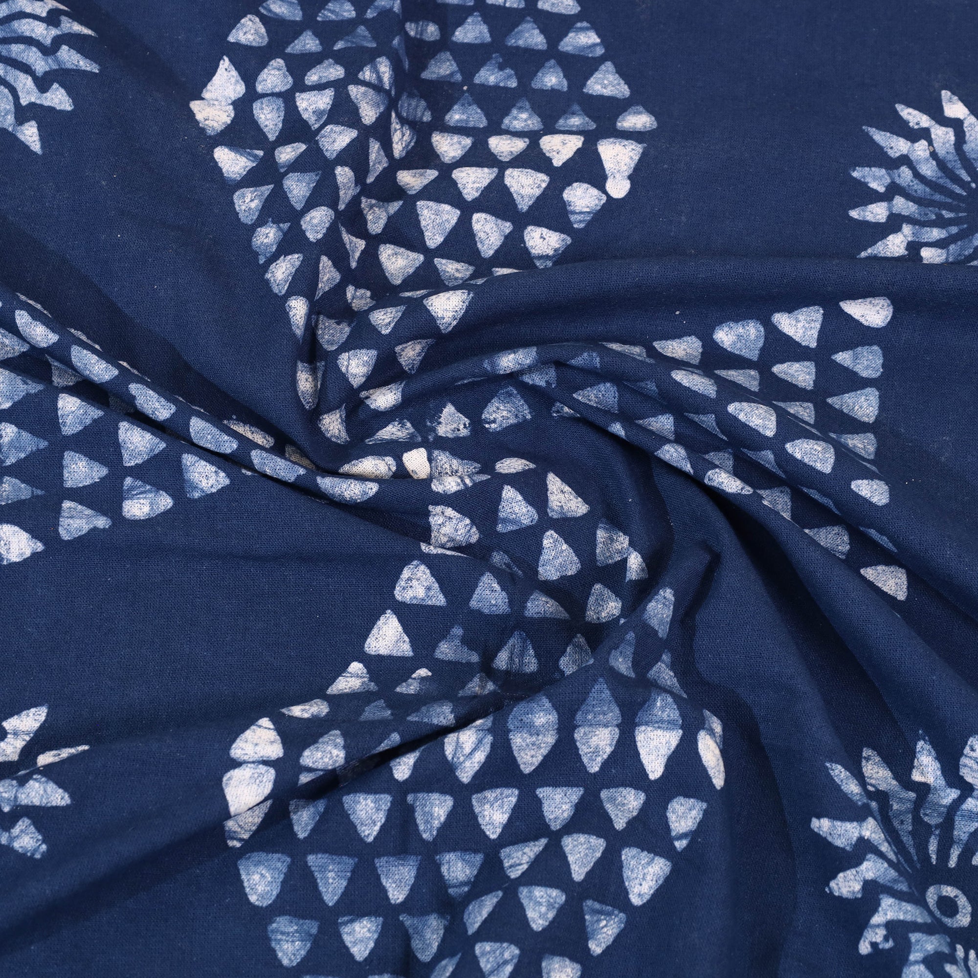 BATIK BY MD. SHARIFF Blue - Cotton Hand Batik Print Single Bedsheet (91 x 57 ) 27 - view 5