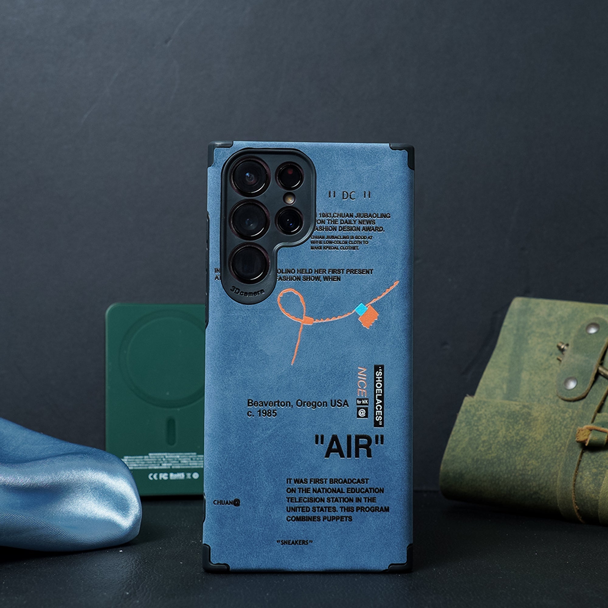 Samsung Galaxy Series Sneaker Label Leather Edge Case - view 7